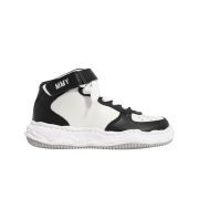 Maison Mihara Yasuhiro Wayne OG Sole Leather High-top Sneakers Black White