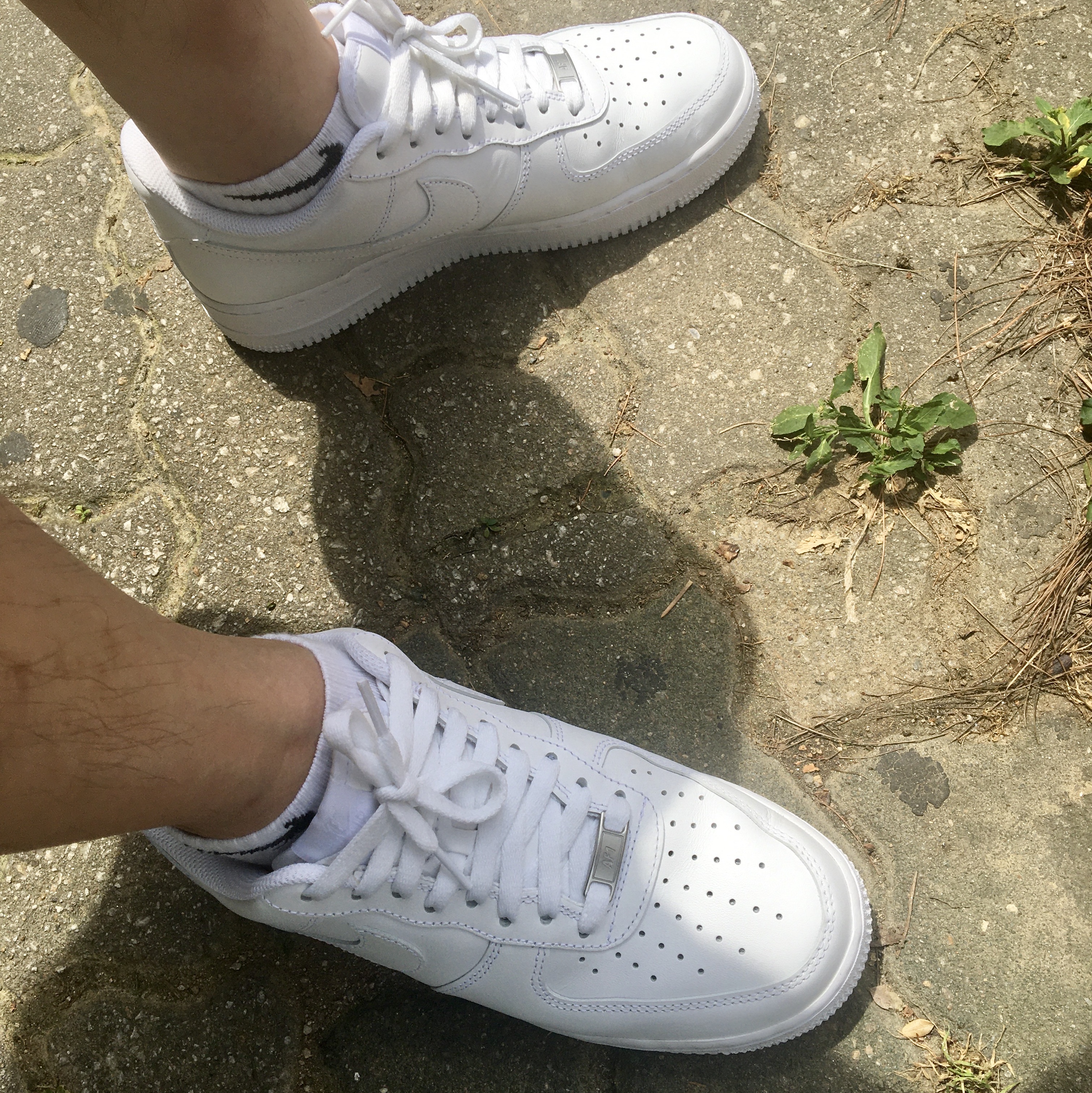 Nike Air Force 1 '07 Low White 착용 스타일