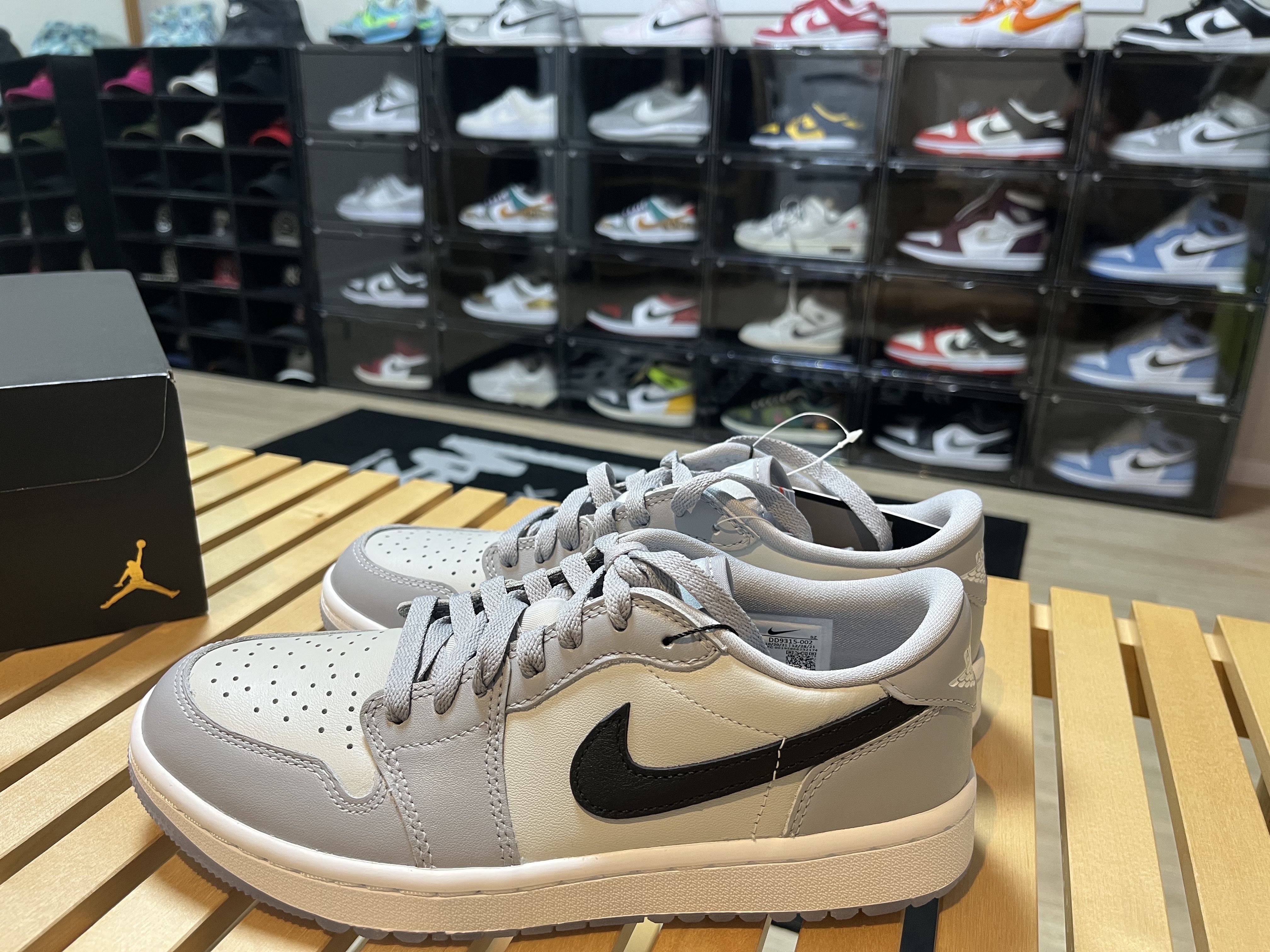 Jordan 1 Low Golf Wolf Grey 착용 스타일