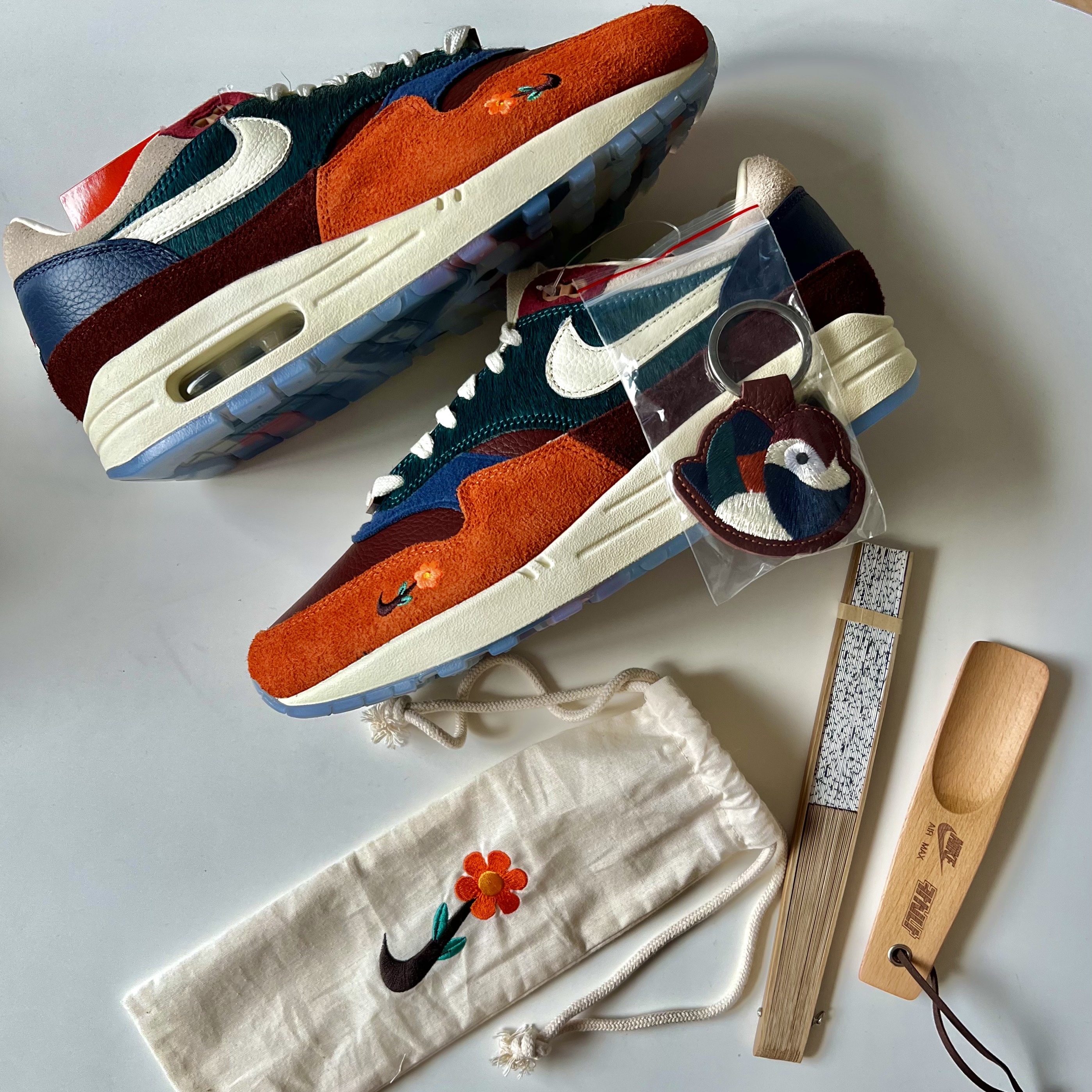 Nike x Kasina Air Max 1 SP Won-Ang Orange (With Special Gift) 착용 스타일
