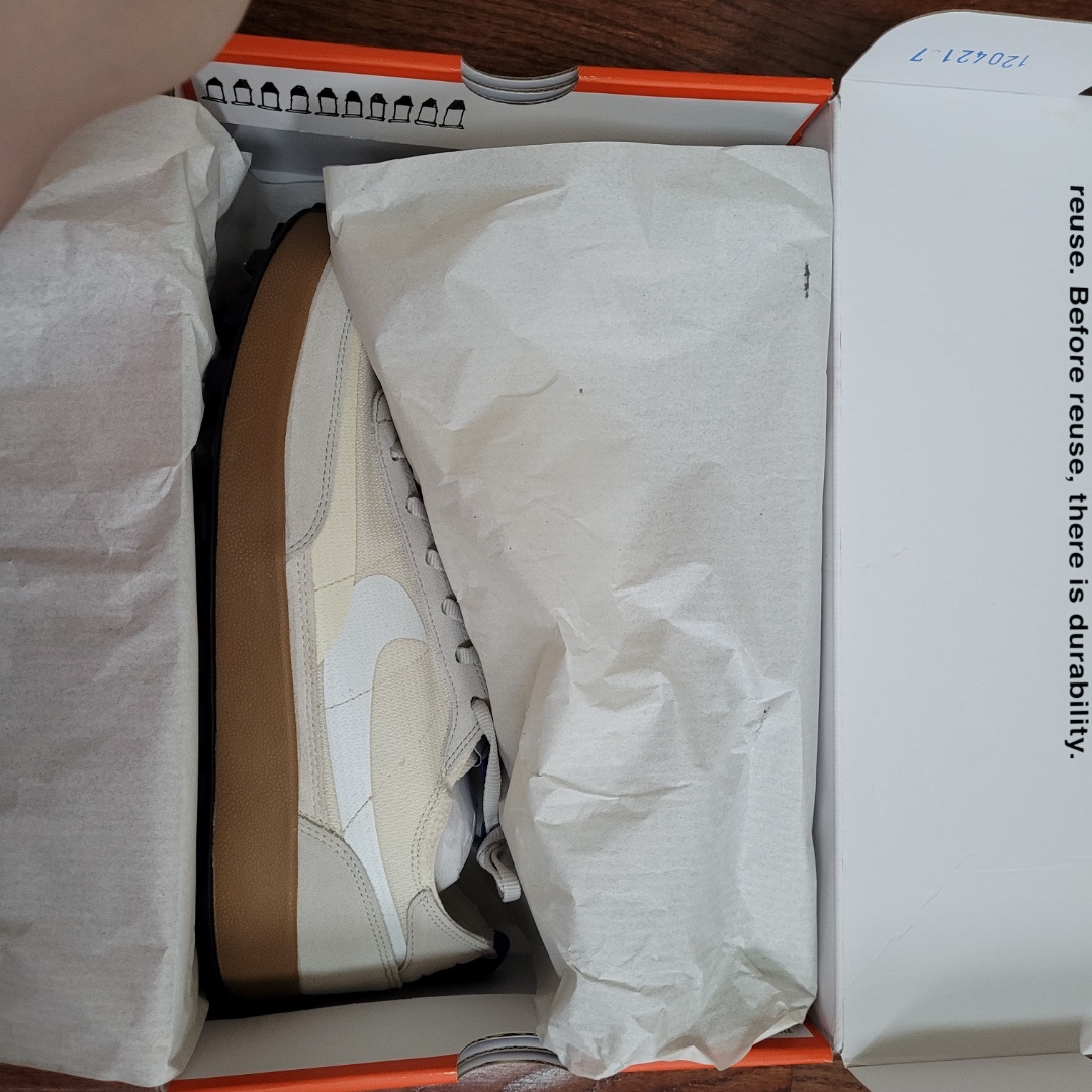 Nike x Tom Sachs General Purpose Shoe Light Cream 착용 스타일