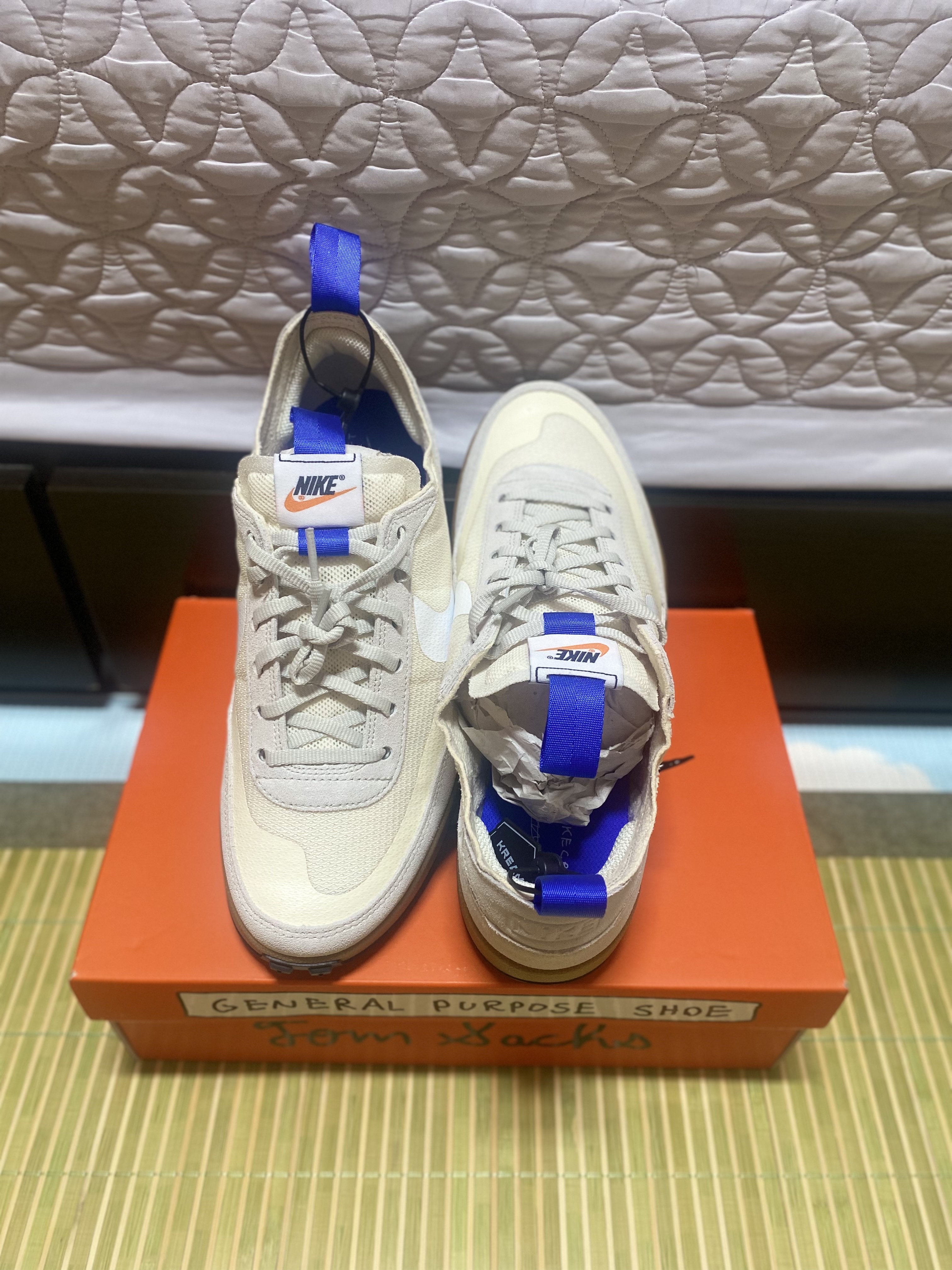 Nike x Tom Sachs General Purpose Shoe Light Cream 착용 스타일 - 2