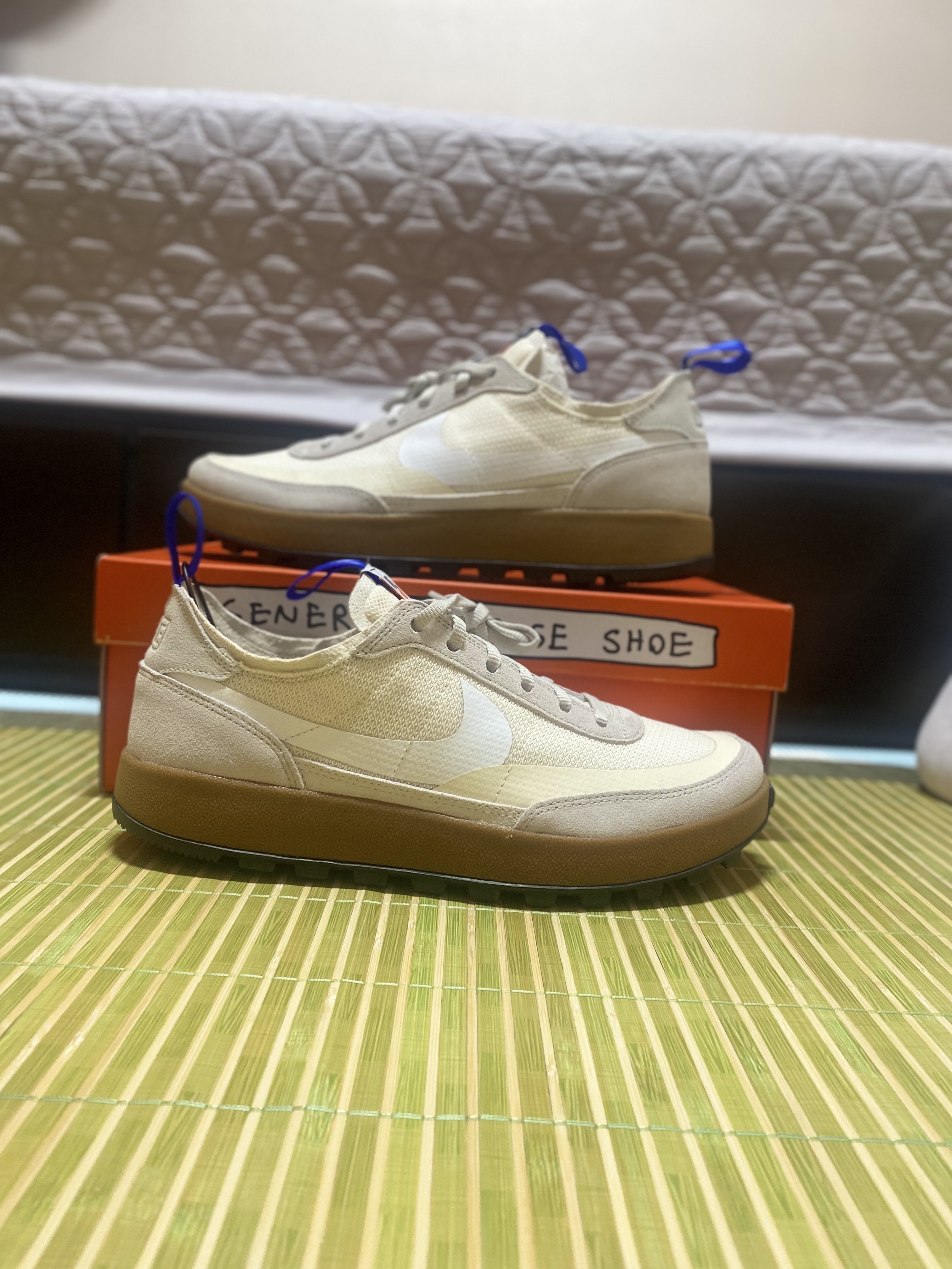 Nike x Tom Sachs General Purpose Shoe Light Cream 착용 스타일 - 3