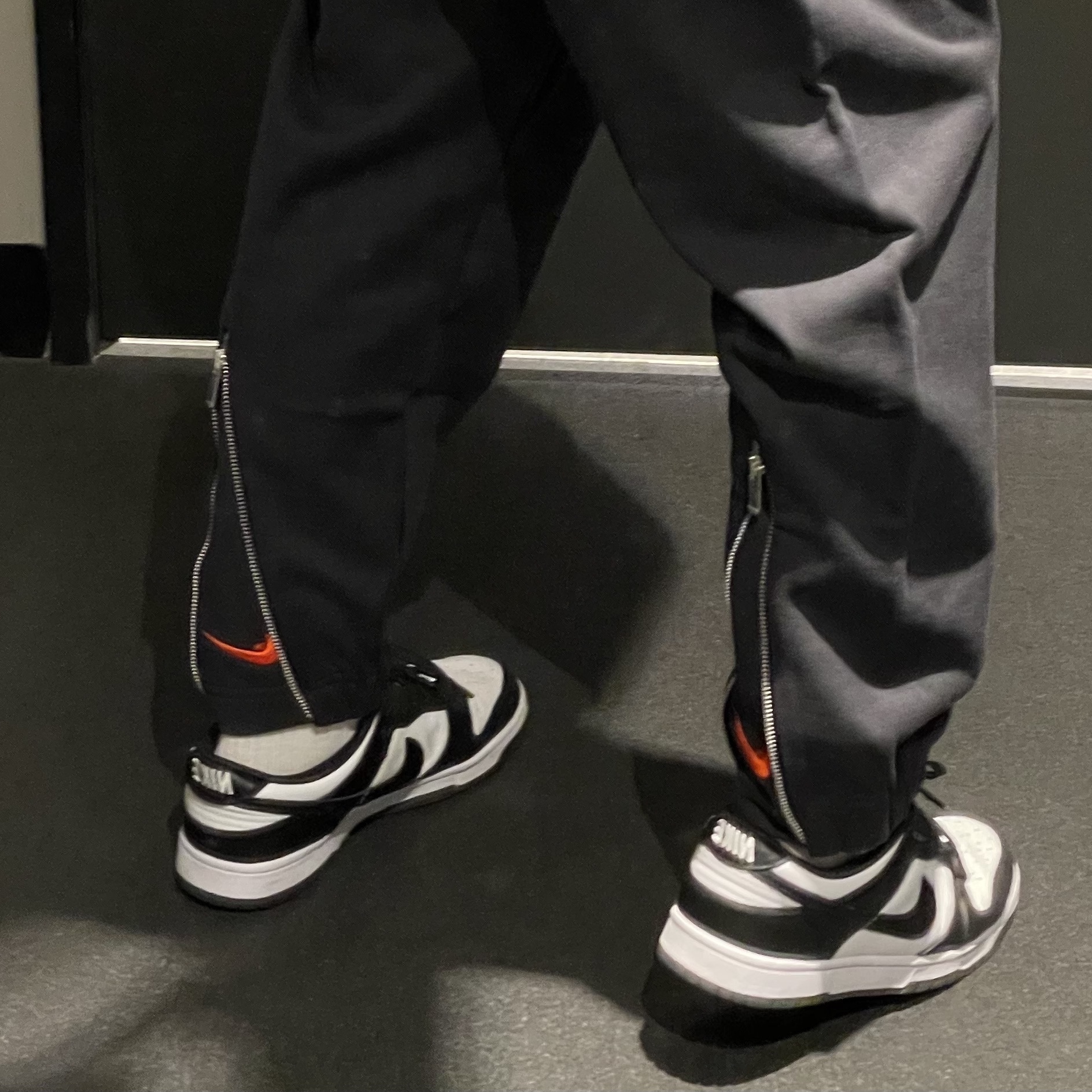 Nike Dunk Low Retro Black 착용 스타일