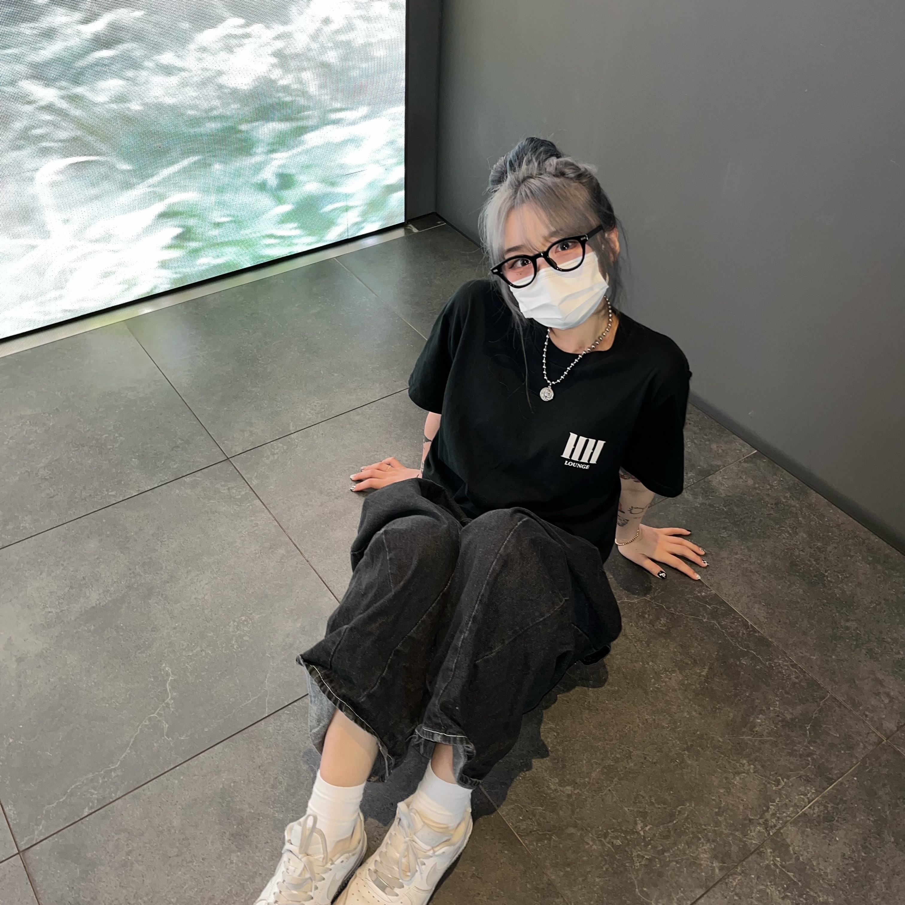 (W) Nike Air Force 1 '07 Low White 착용 스타일 - 3