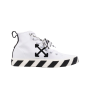 Off-White Arrow Mid Vulcanized Sneakers White Black