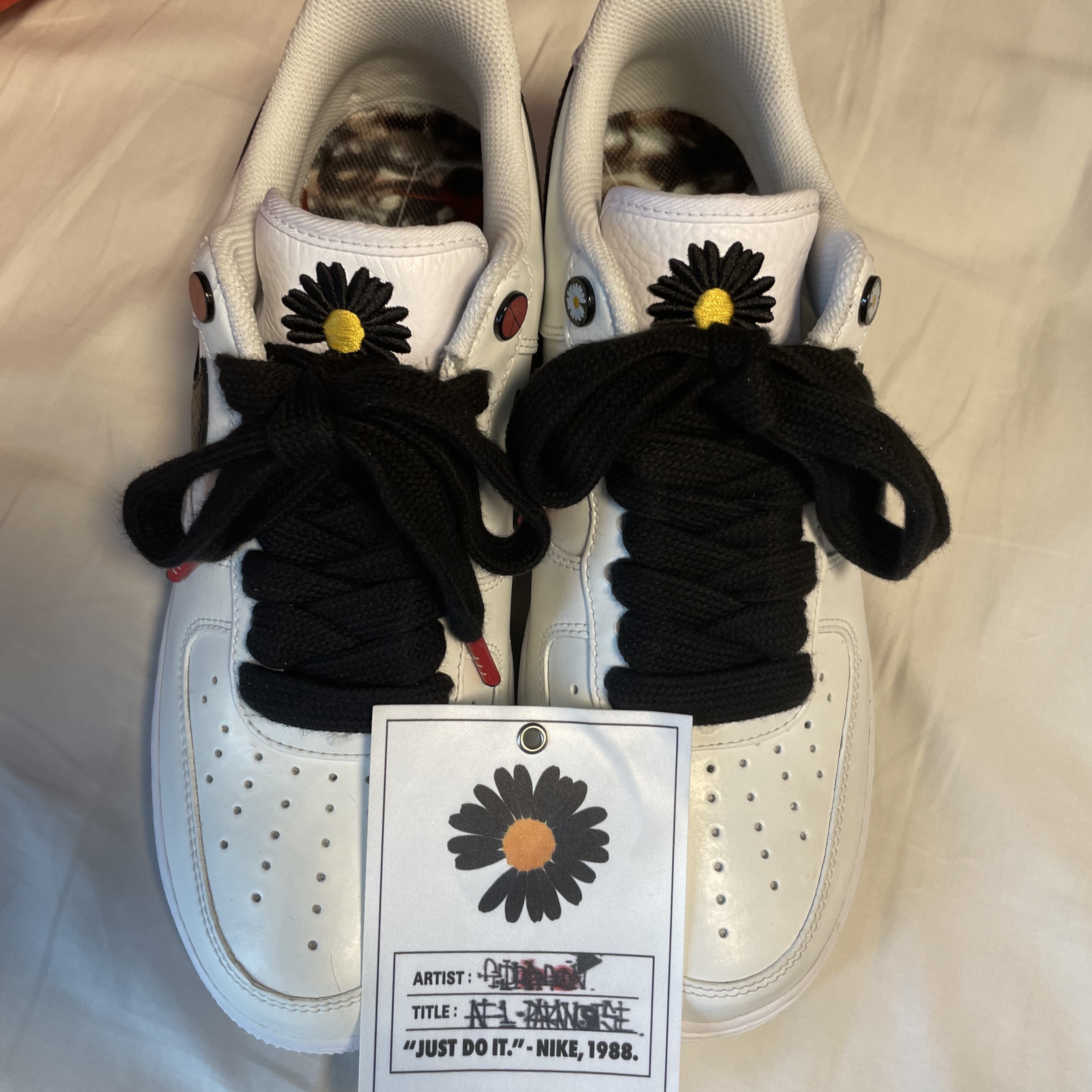 Nike x Peaceminusone Air Force 1 Low Para-Noise 2.0 착용 스타일