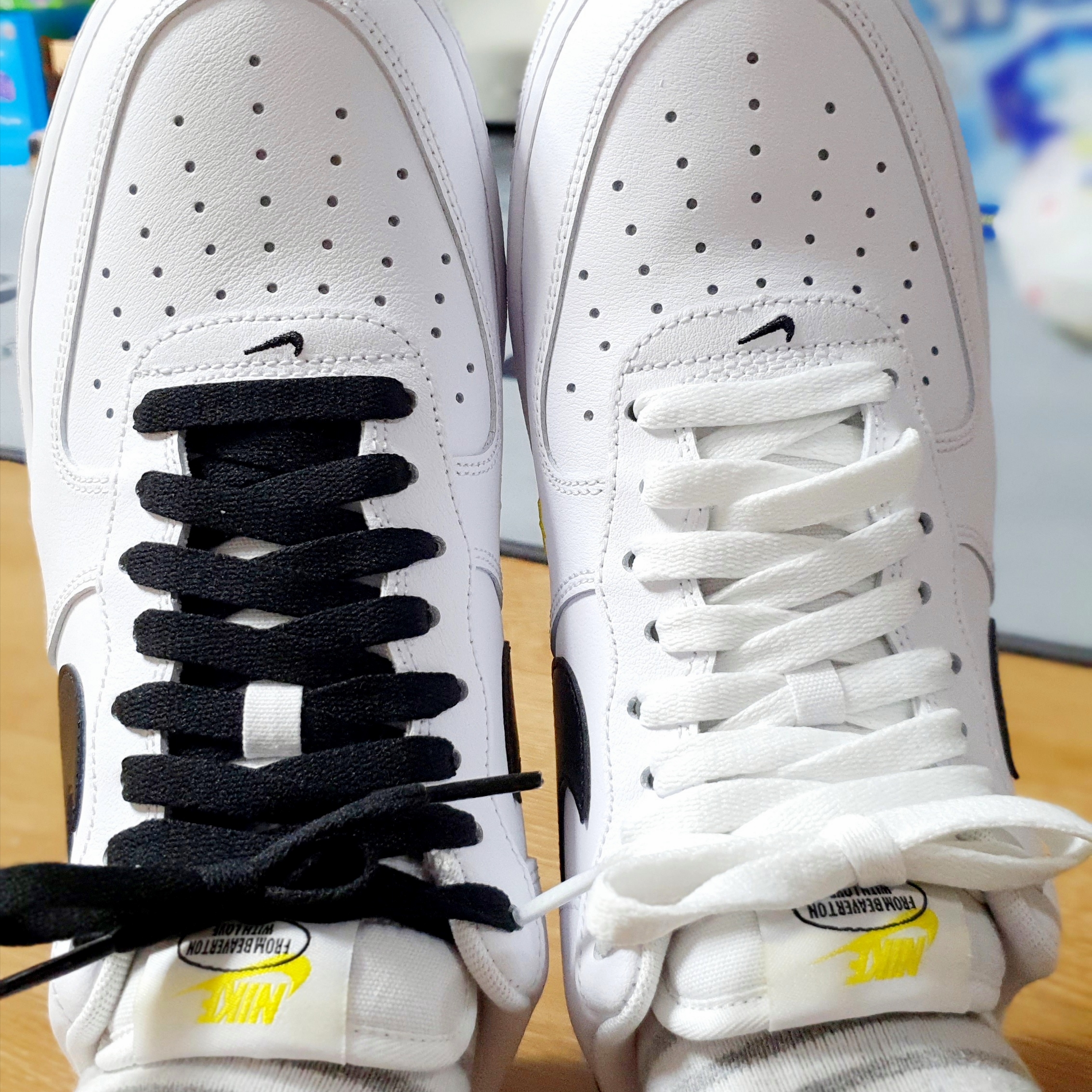 Nike Air Force 1 '07 LV8 2 Have a Nike Day 착용 스타일 - 4