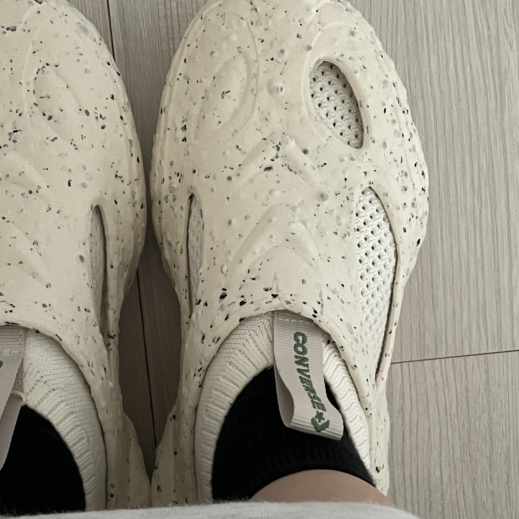 Converse Sponge Crater Natural Ivory 착용 스타일