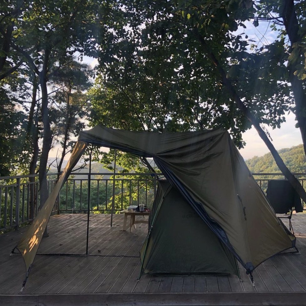 Helinox Tactical Field 4.0 착용 스타일