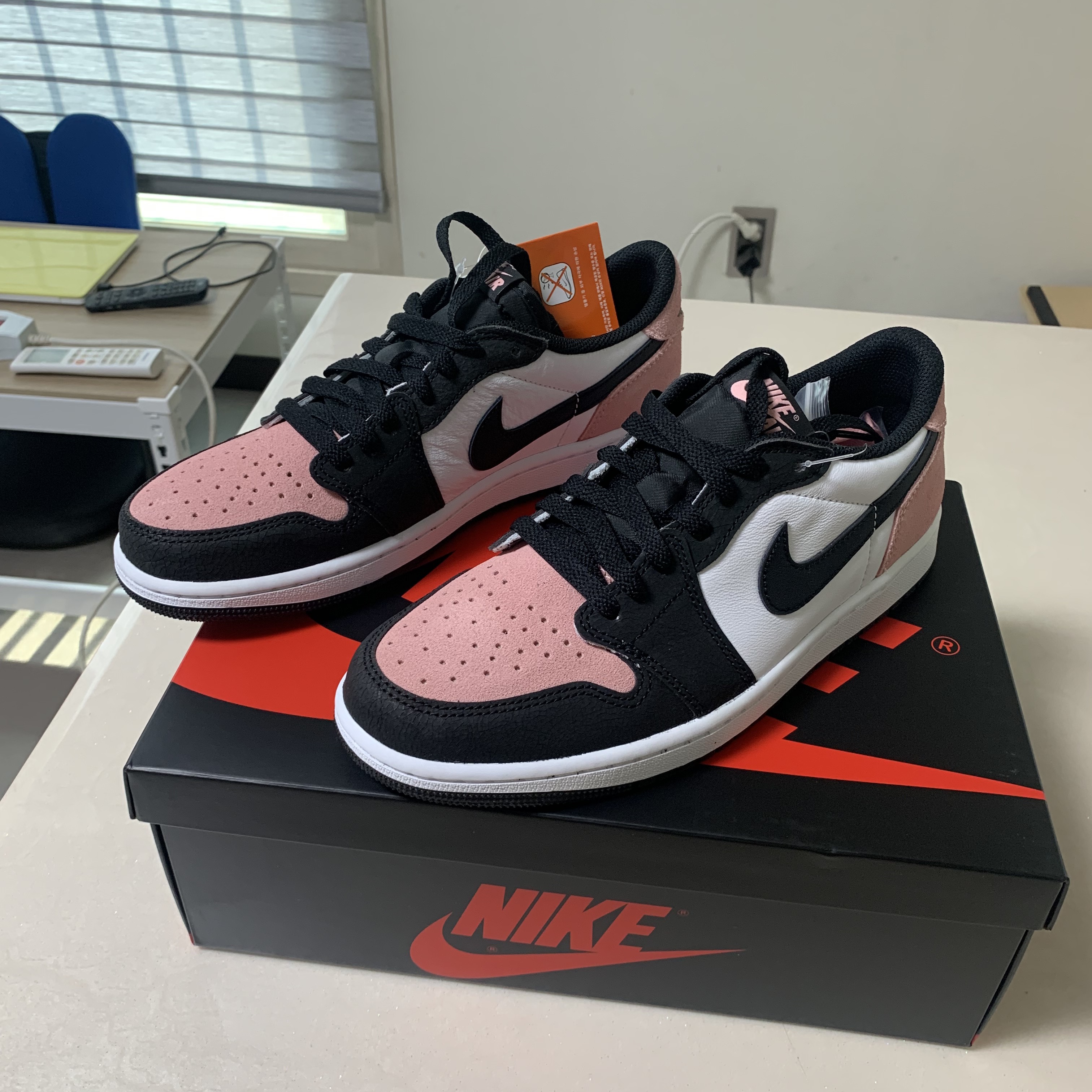 Jordan 1 Retro Low OG Bleached Coral 착용 스타일 - 2