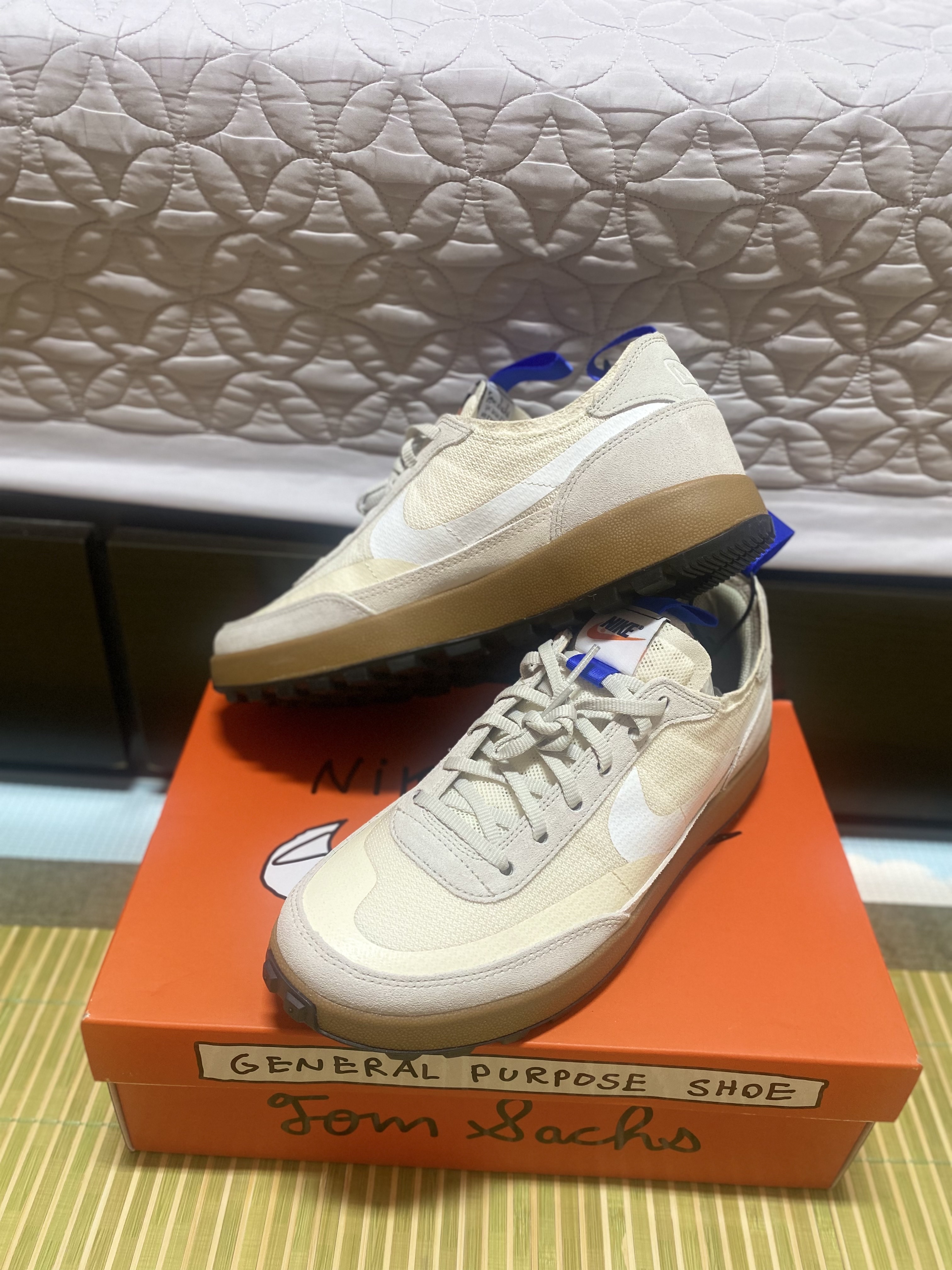 Nike x Tom Sachs General Purpose Shoe Light Cream 착용 스타일 - 4