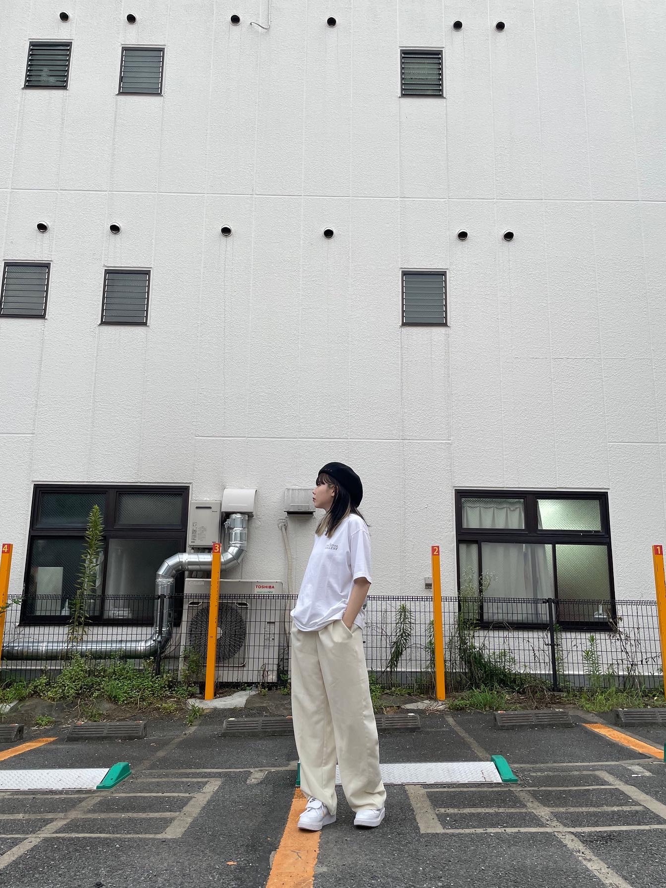 Nike x Peaceminusone Kwondo1 White 착용 스타일 - 4