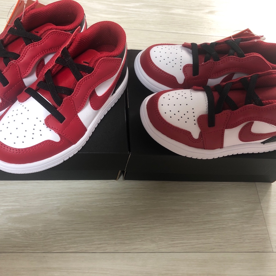 (TD) Jordan 1 Low Alt White Gym Red Black 착용 스타일