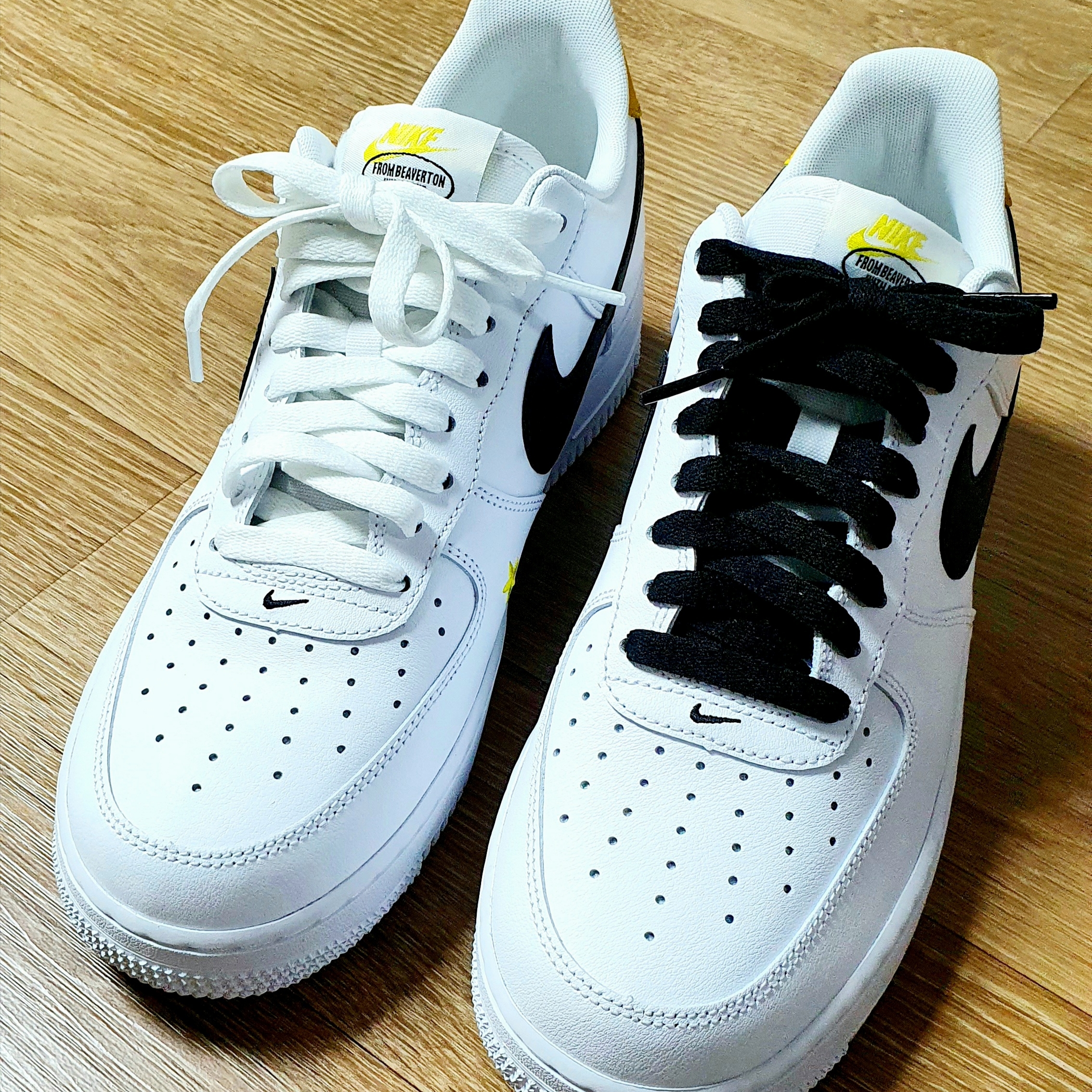 Nike Air Force 1 '07 LV8 2 Have a Nike Day 착용 스타일 - 3