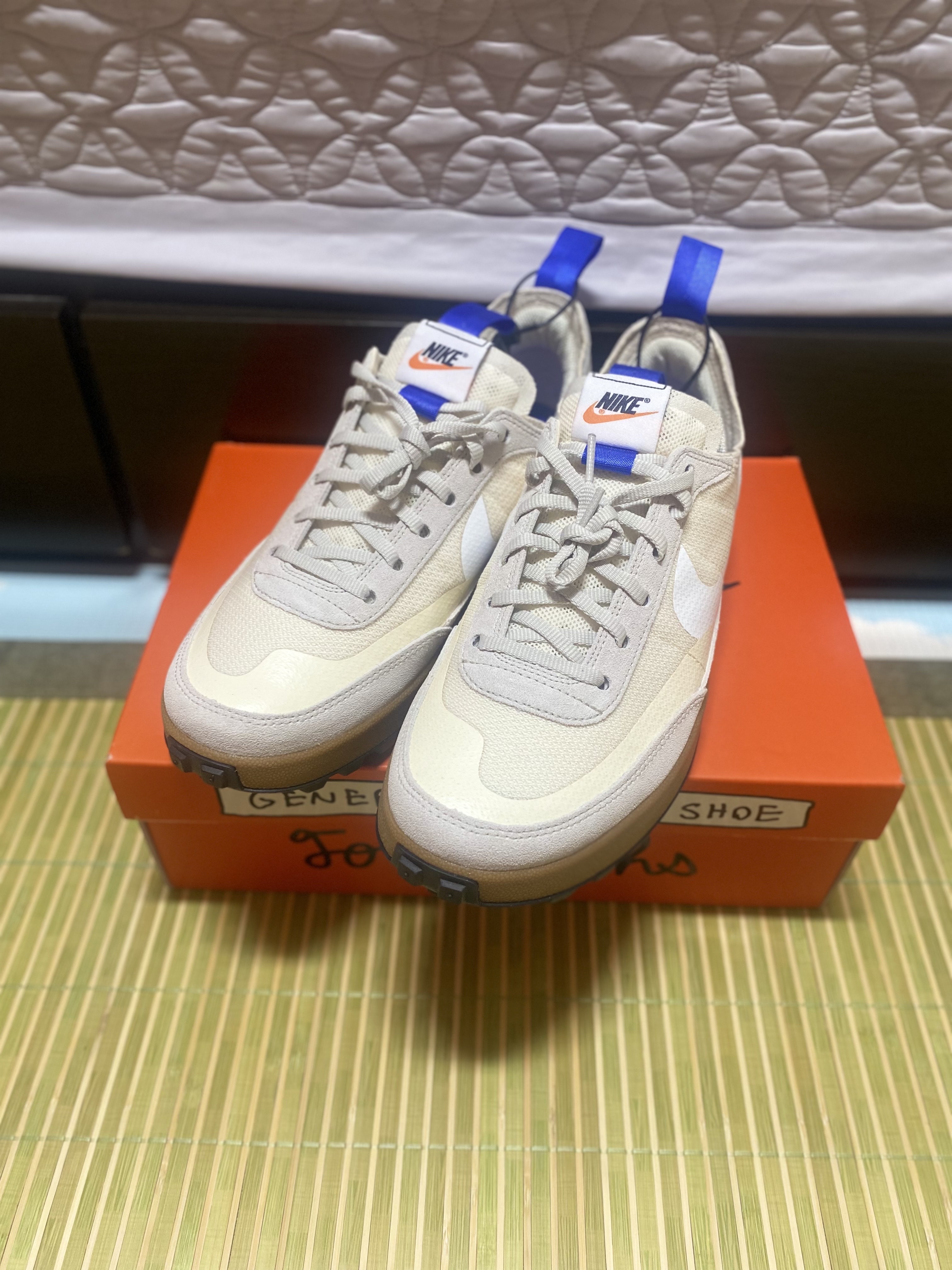 Nike x Tom Sachs General Purpose Shoe Light Cream 착용 스타일 - 1