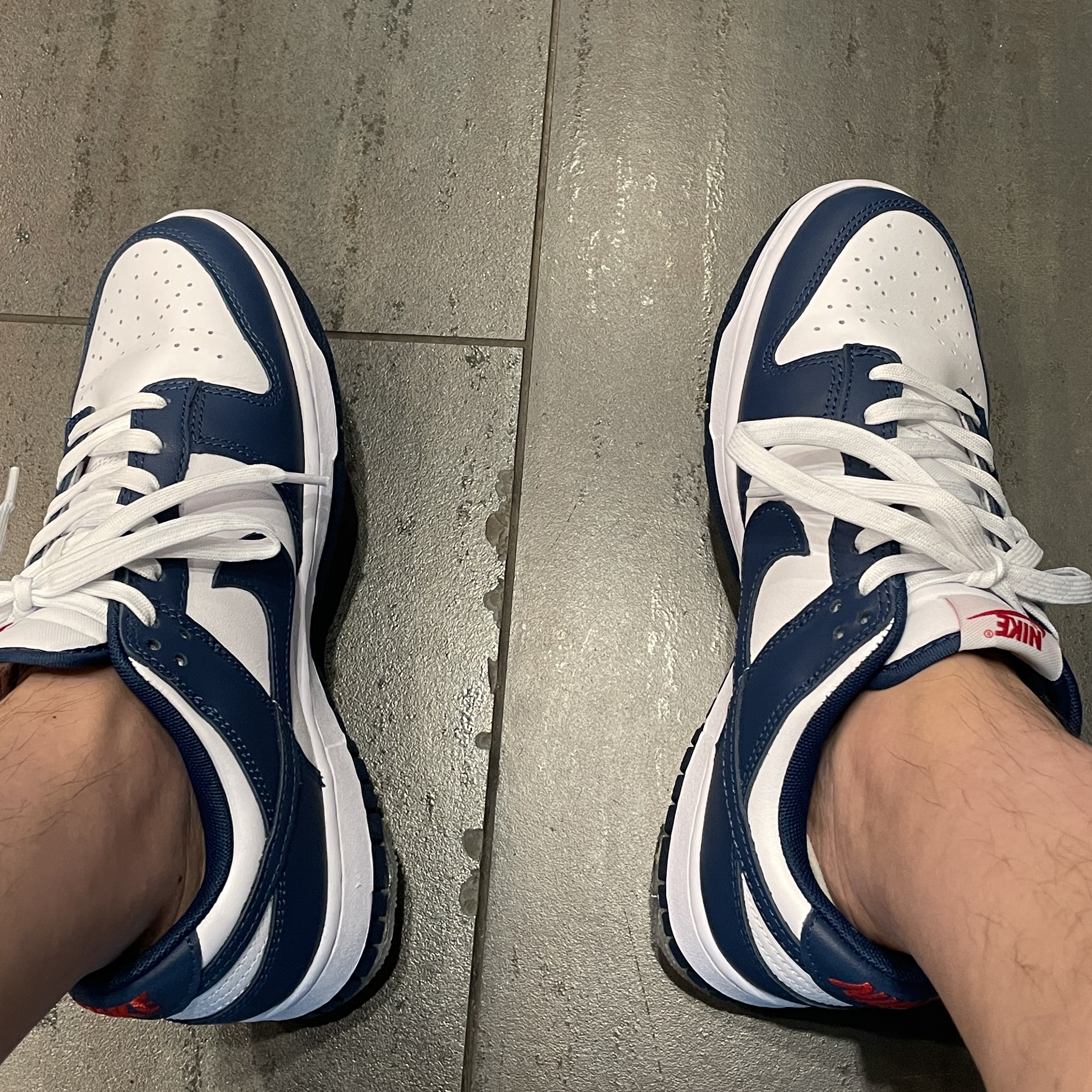 Nike Dunk Low Retro Valerian Blue 착용 스타일
