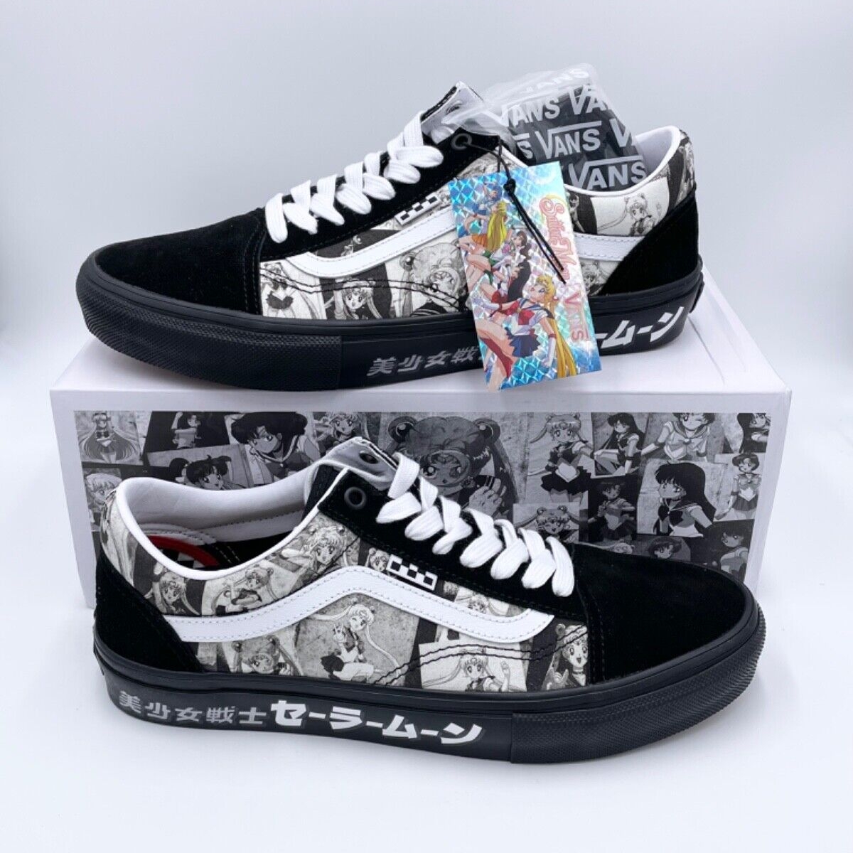 Vans x Lizzie x Sailor Moon Skate Old Skool 착용 스타일