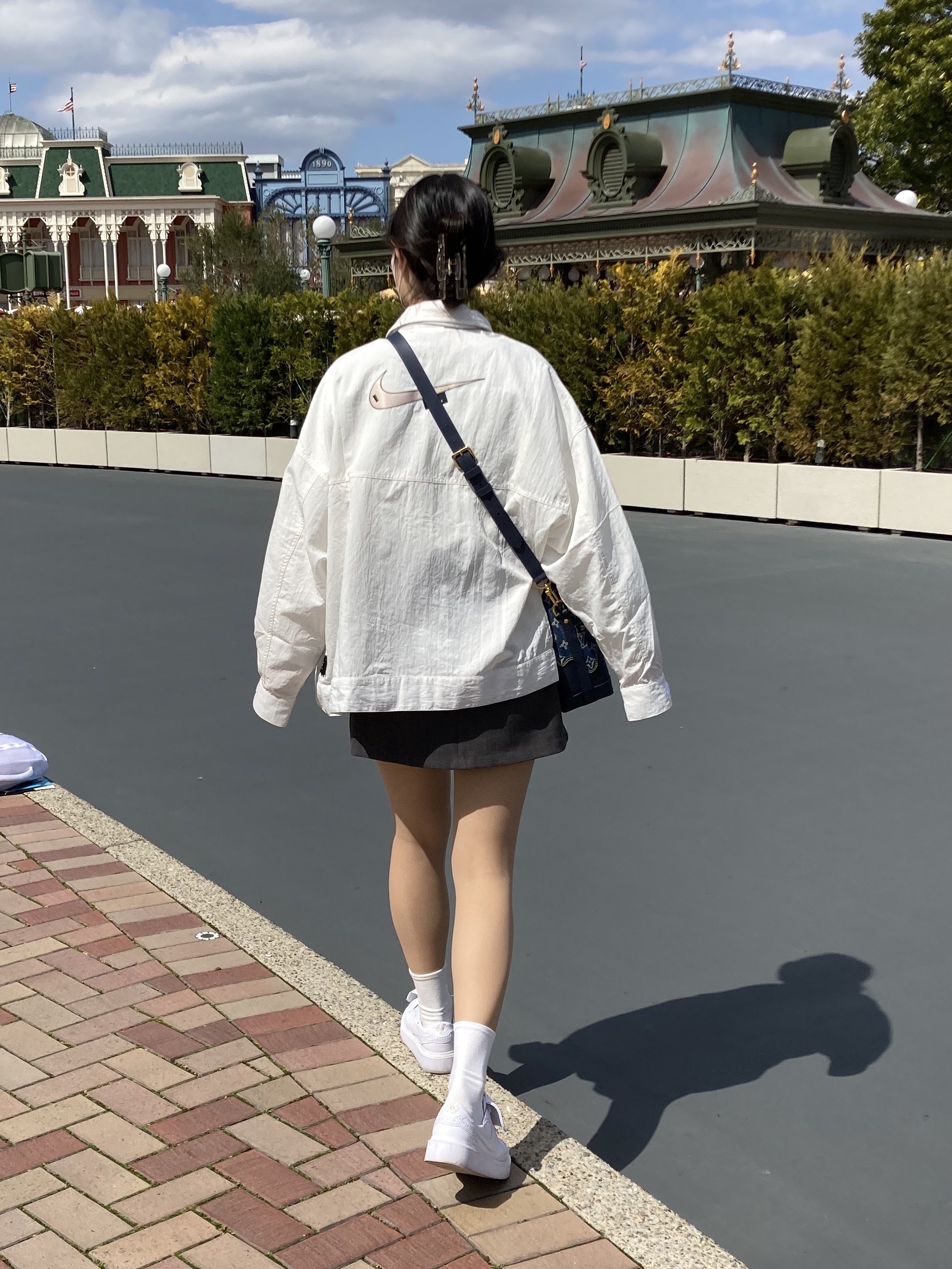 Nike x Peaceminusone Kwondo1 White 착용 스타일