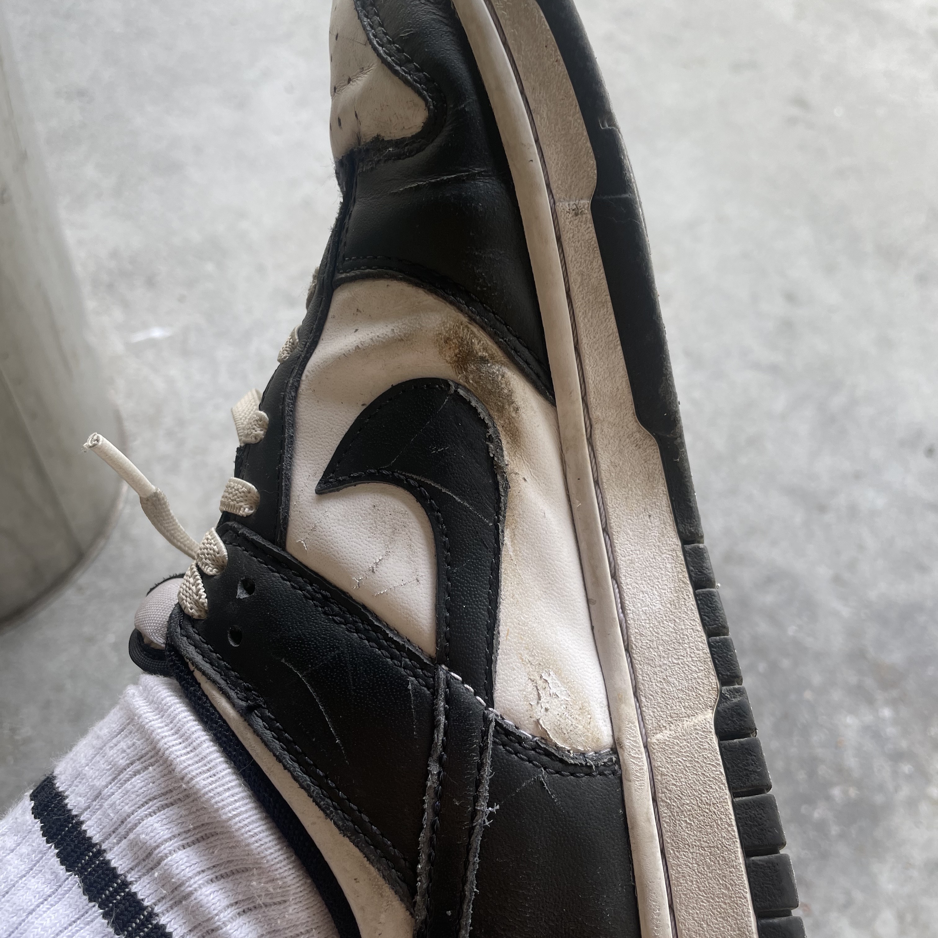 Nike Dunk Low Retro Black 착용 스타일