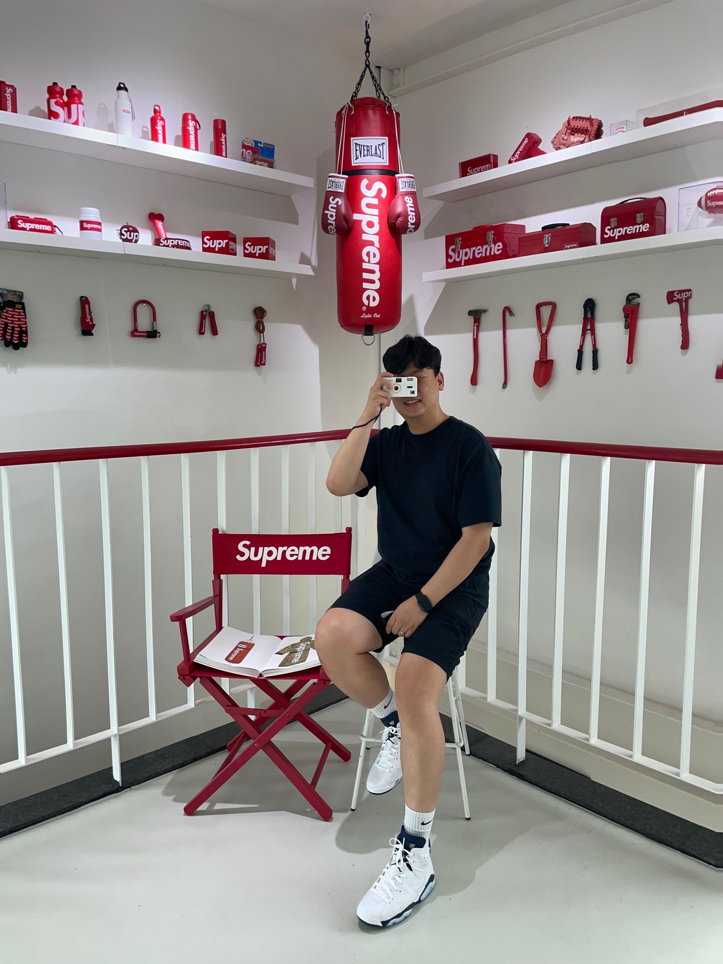 Jordan 6 Retro Midnight Navy 착용 스타일