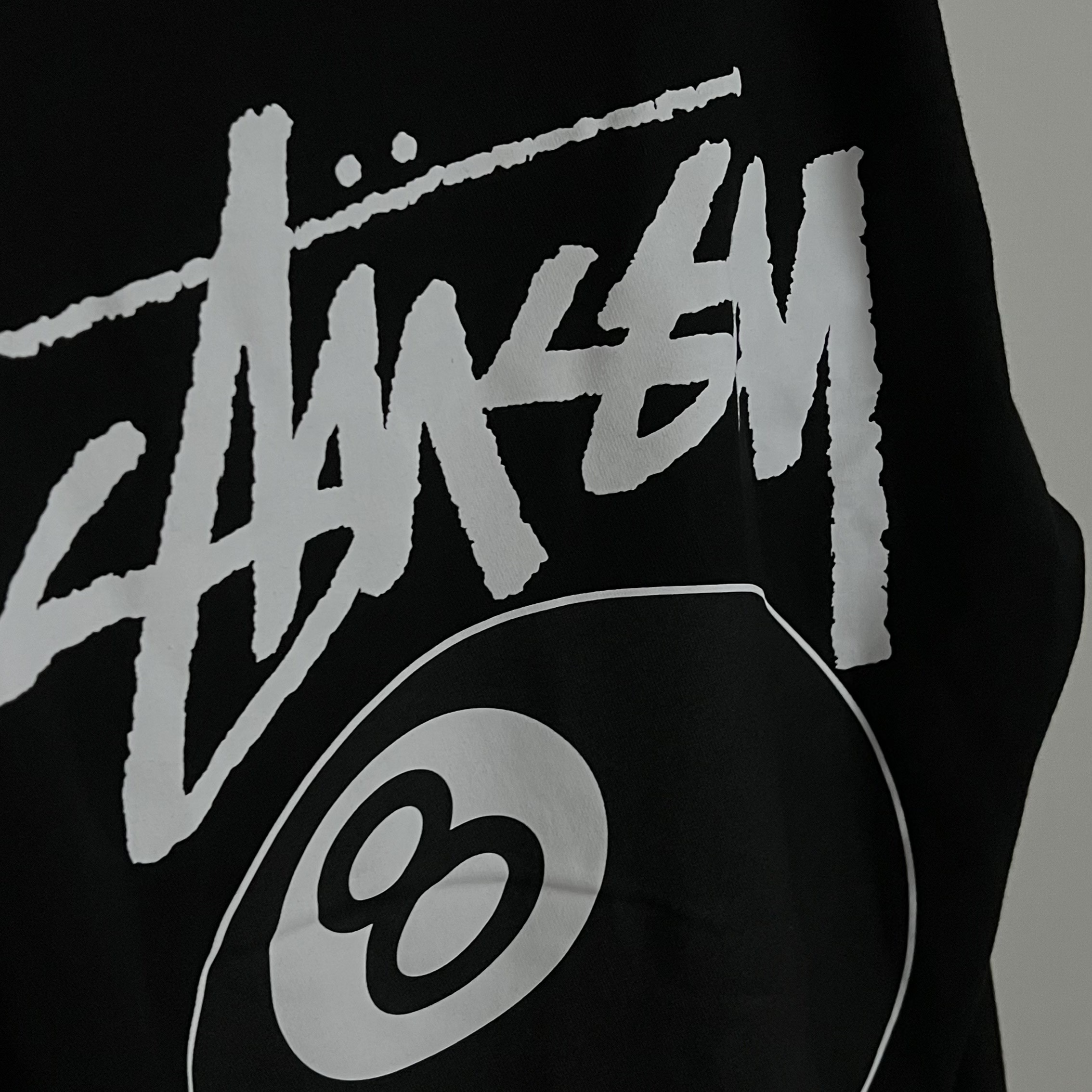 Stussy 8 Ball T-Shirt Black - 22SS 착용 스타일 - 1