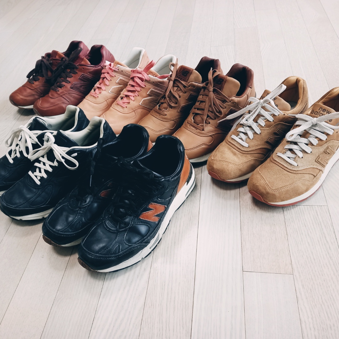 New Balance x Red Wing 997 Made in USA, New Balance 990v4 Made in USA Black 착용 스타일 - 2