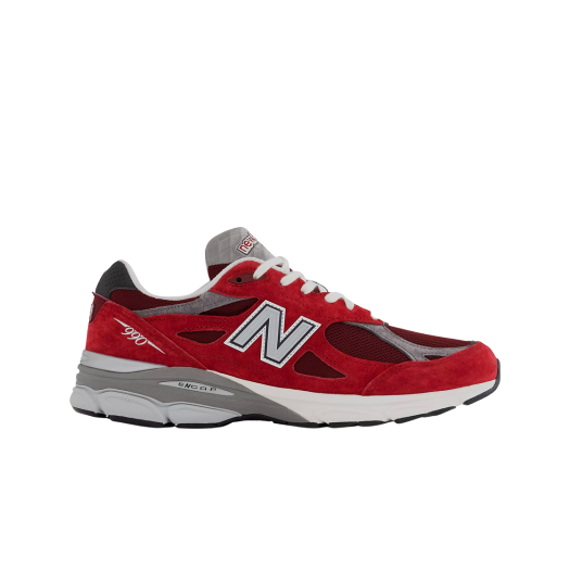 New Balance 990v3 Made in USA Scarlet Marblehead