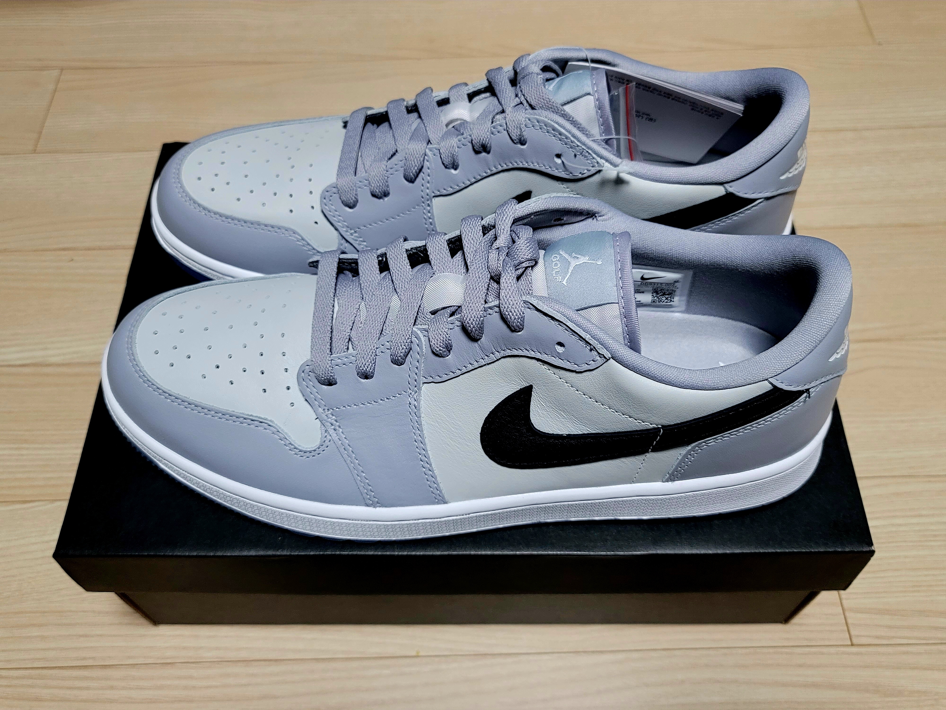Jordan 1 Low Golf Wolf Grey 착용 스타일