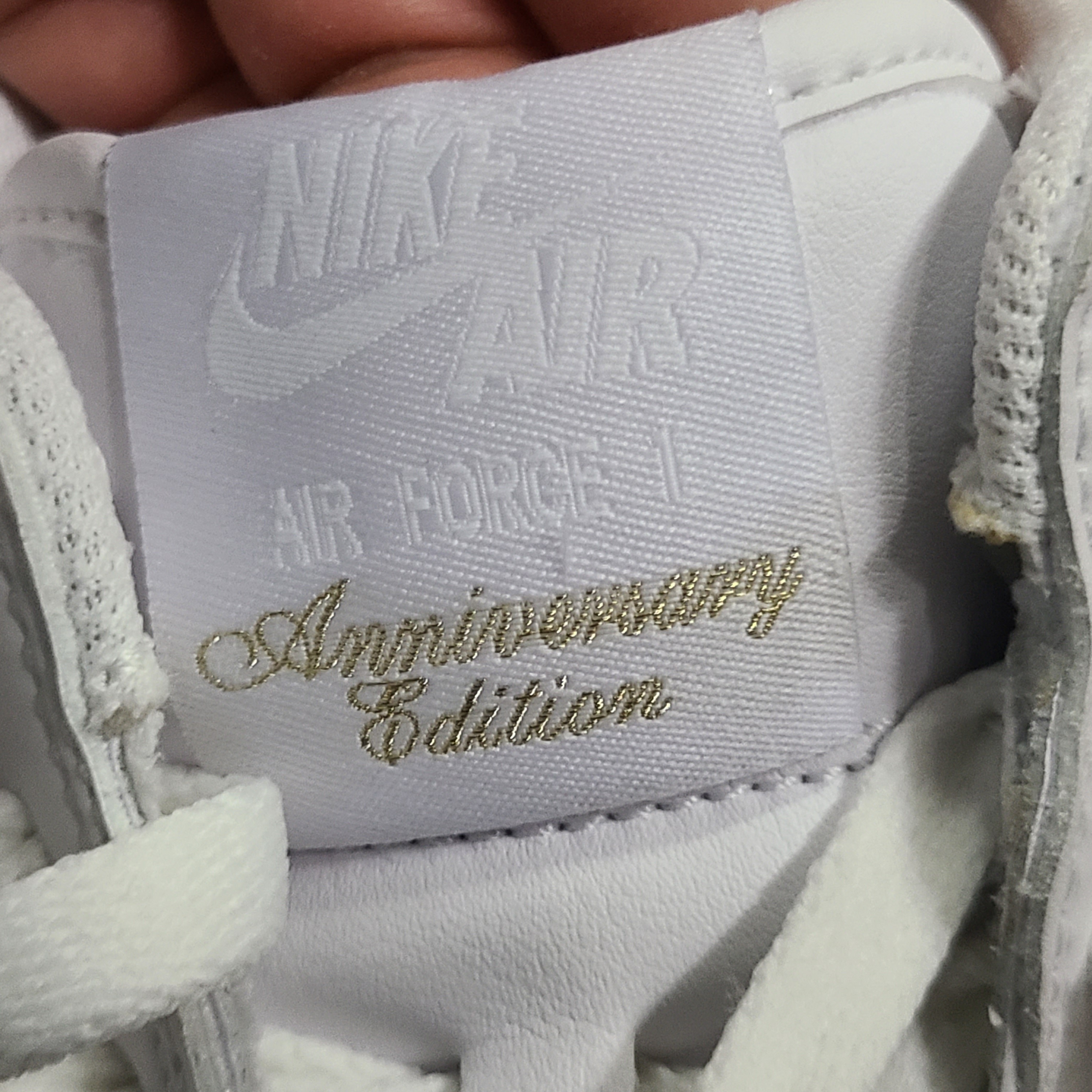 Nike Air Force 1 Low Retro Color of the Month White 착용 스타일 - 4