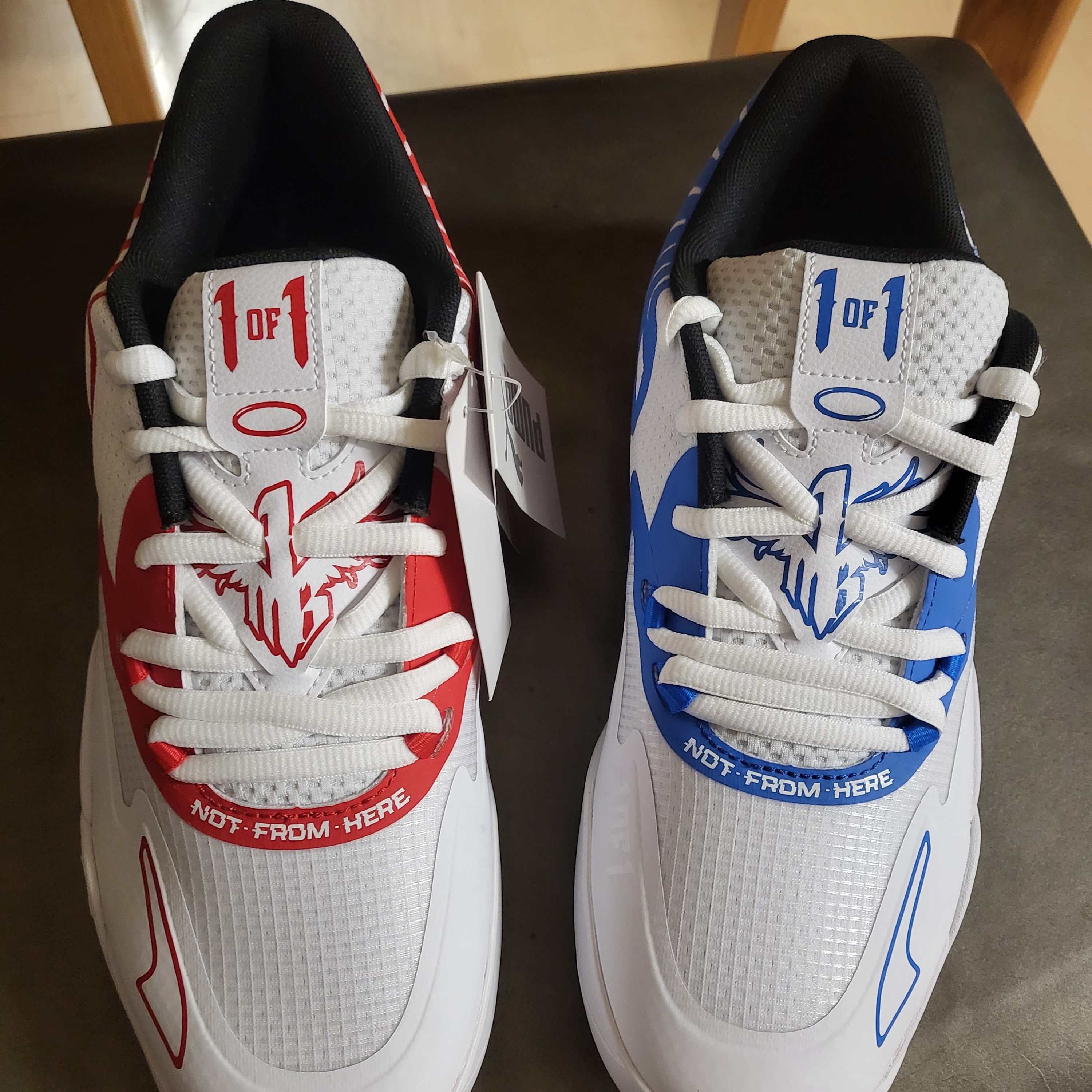 Puma MB.01 White High Risk Red 착용 스타일 - 1