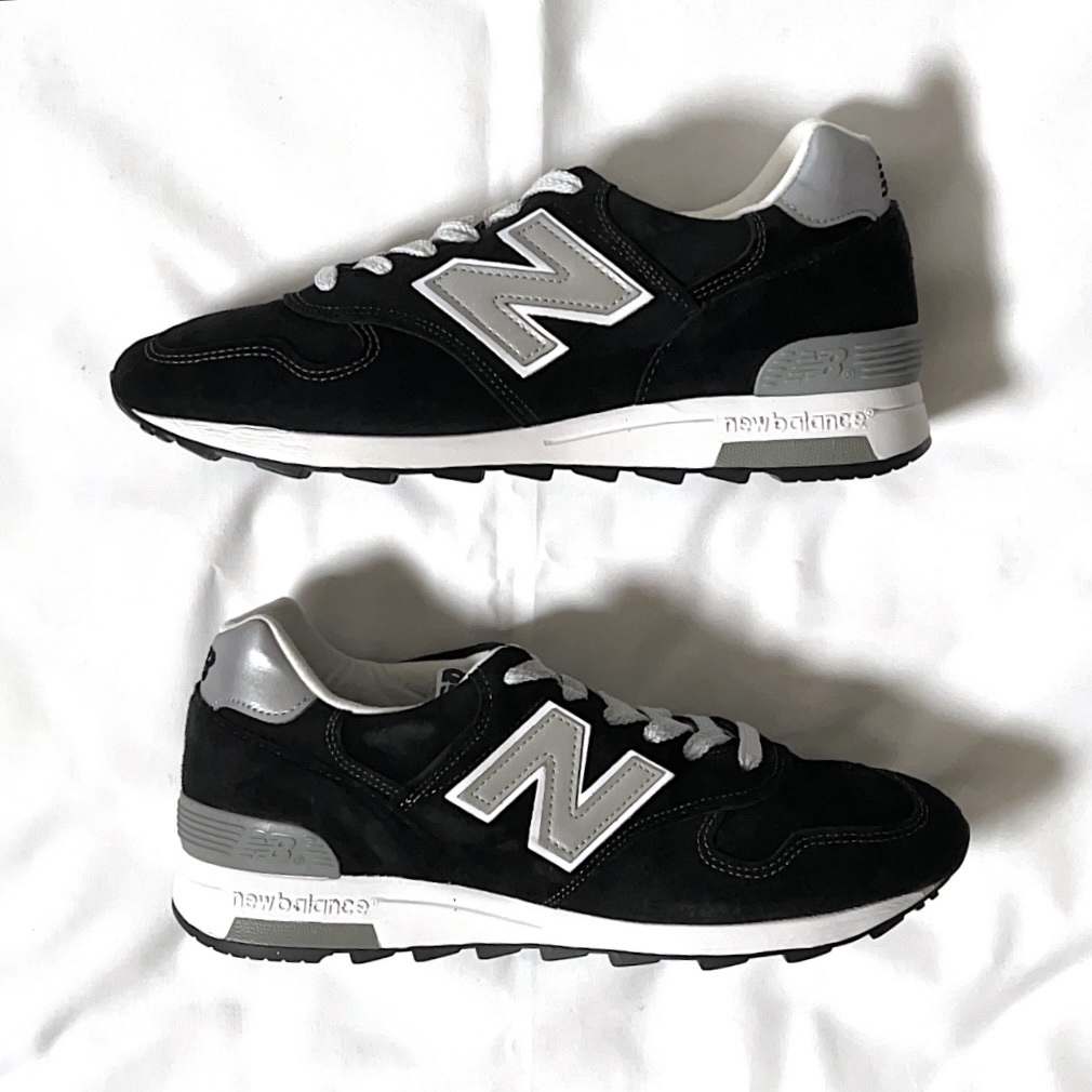 New Balance 1400 Made in USA Black 착용 스타일