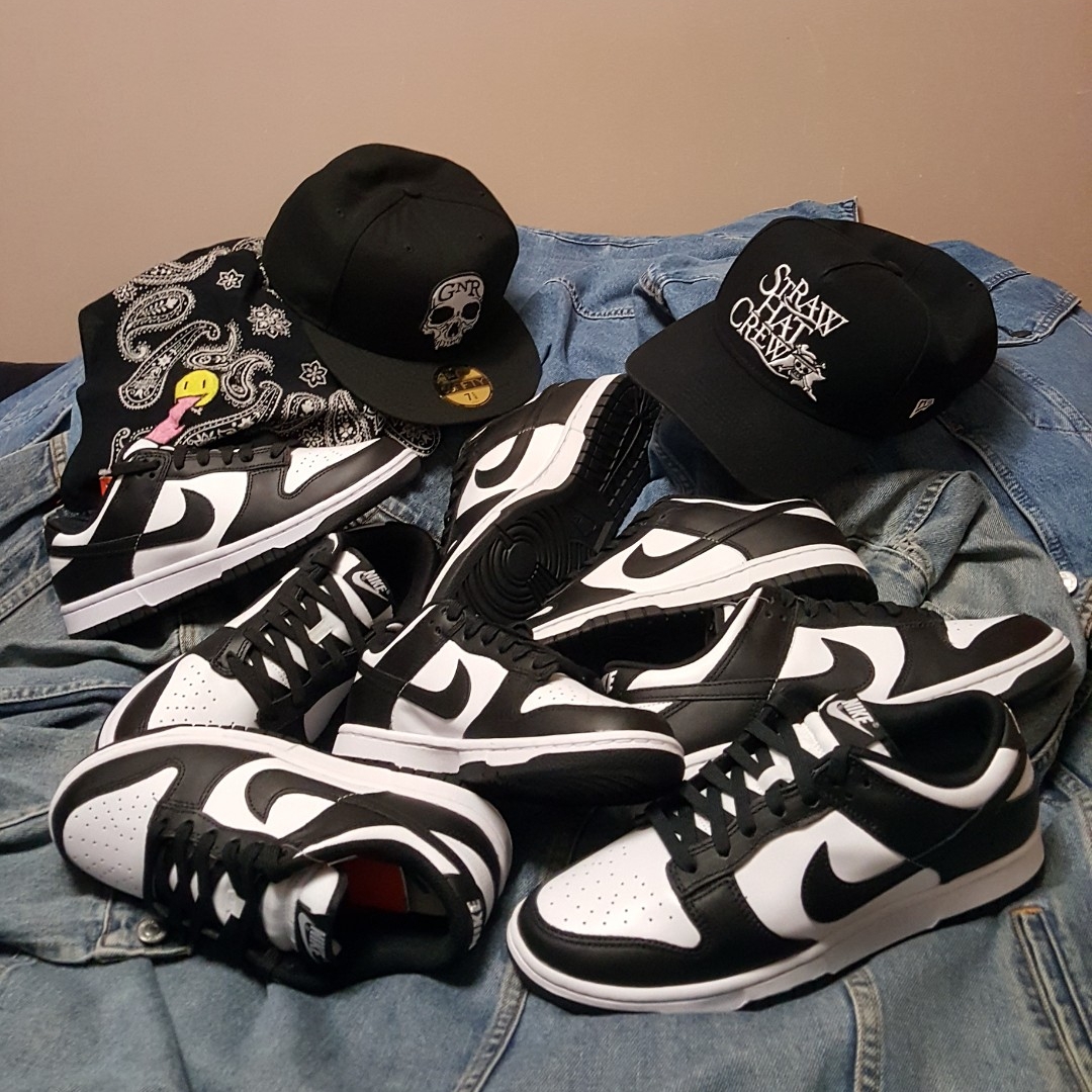 (W) Nike Dunk Low Black, (TD) Nike Dunk Low Black 착용 스타일 - 3