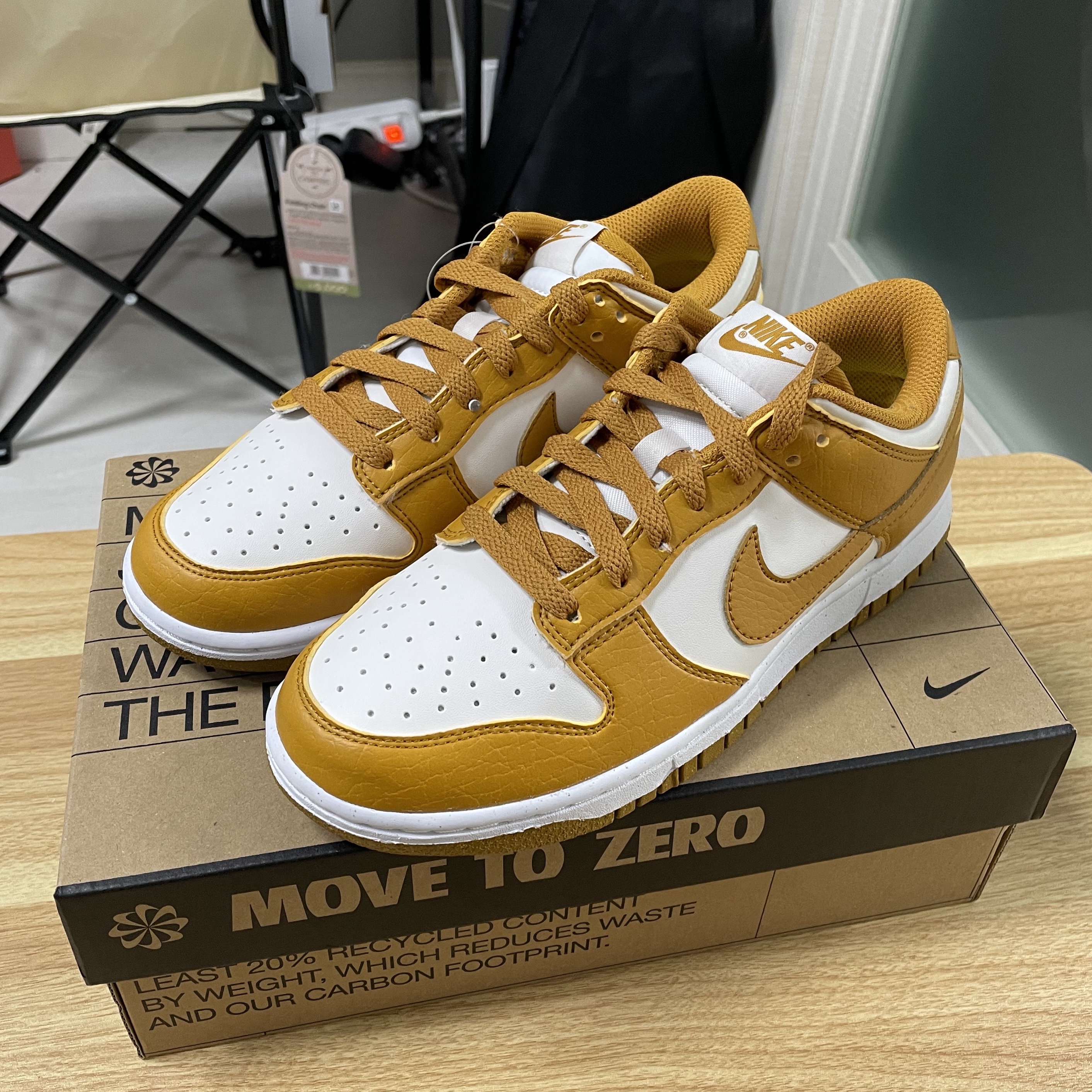 (W) Nike Dunk Low Next Nature Phantom 착용 스타일