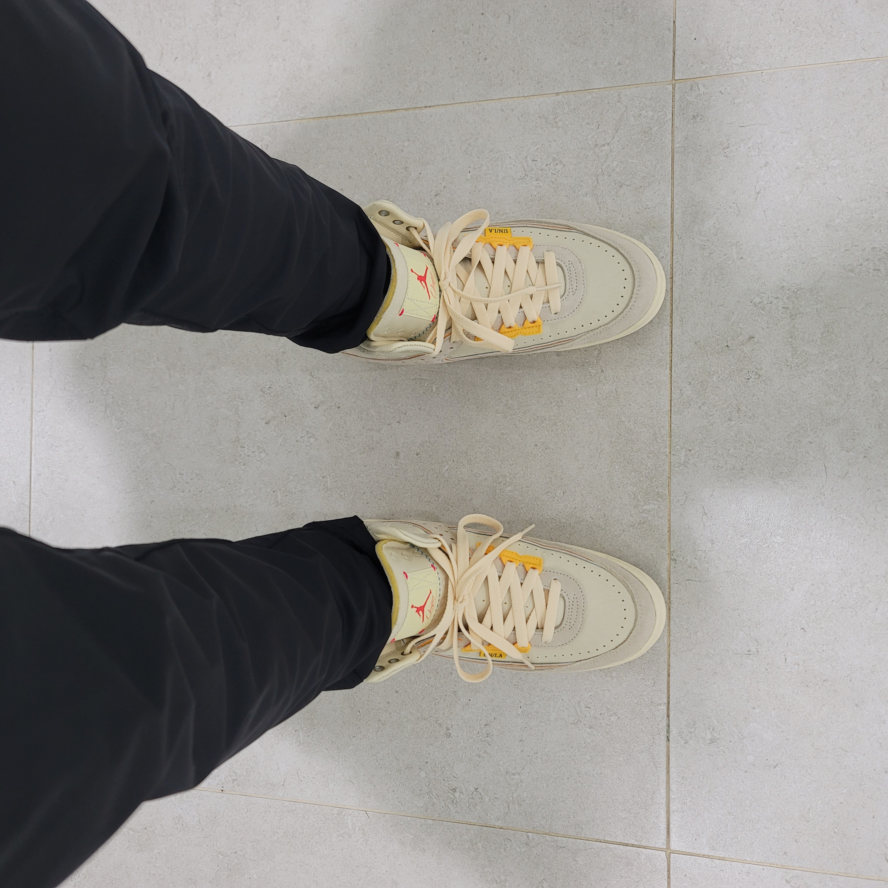 Jordan 2 x Union Retro SP Rattan 착용 스타일