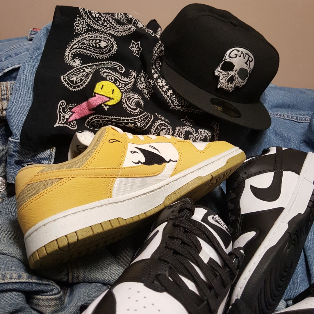 (W) Nike Dunk Low Black, (TD) Nike Dunk Low Black 착용 스타일 - 5