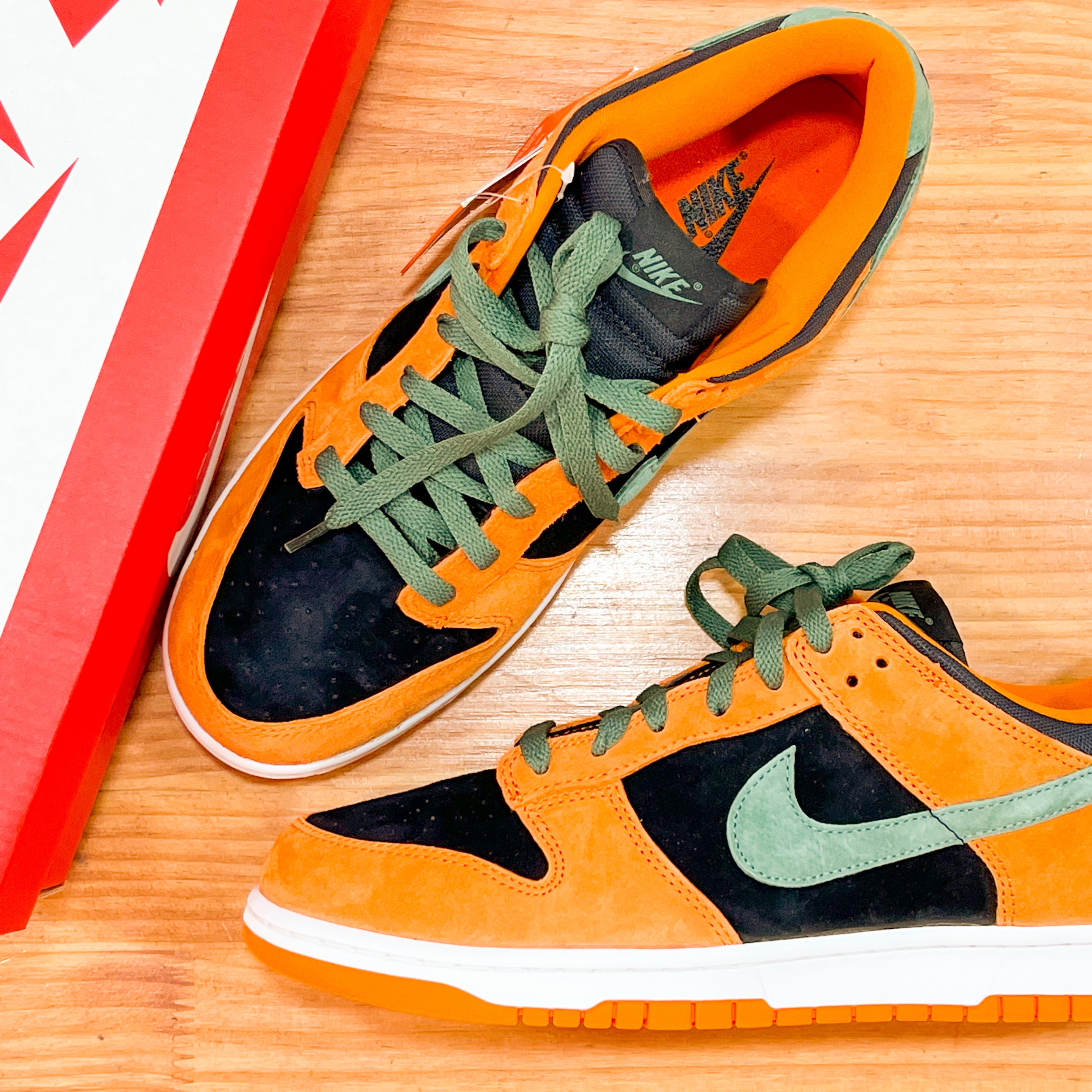 Nike Dunk Low SP Ceramic 착용 스타일 - 2