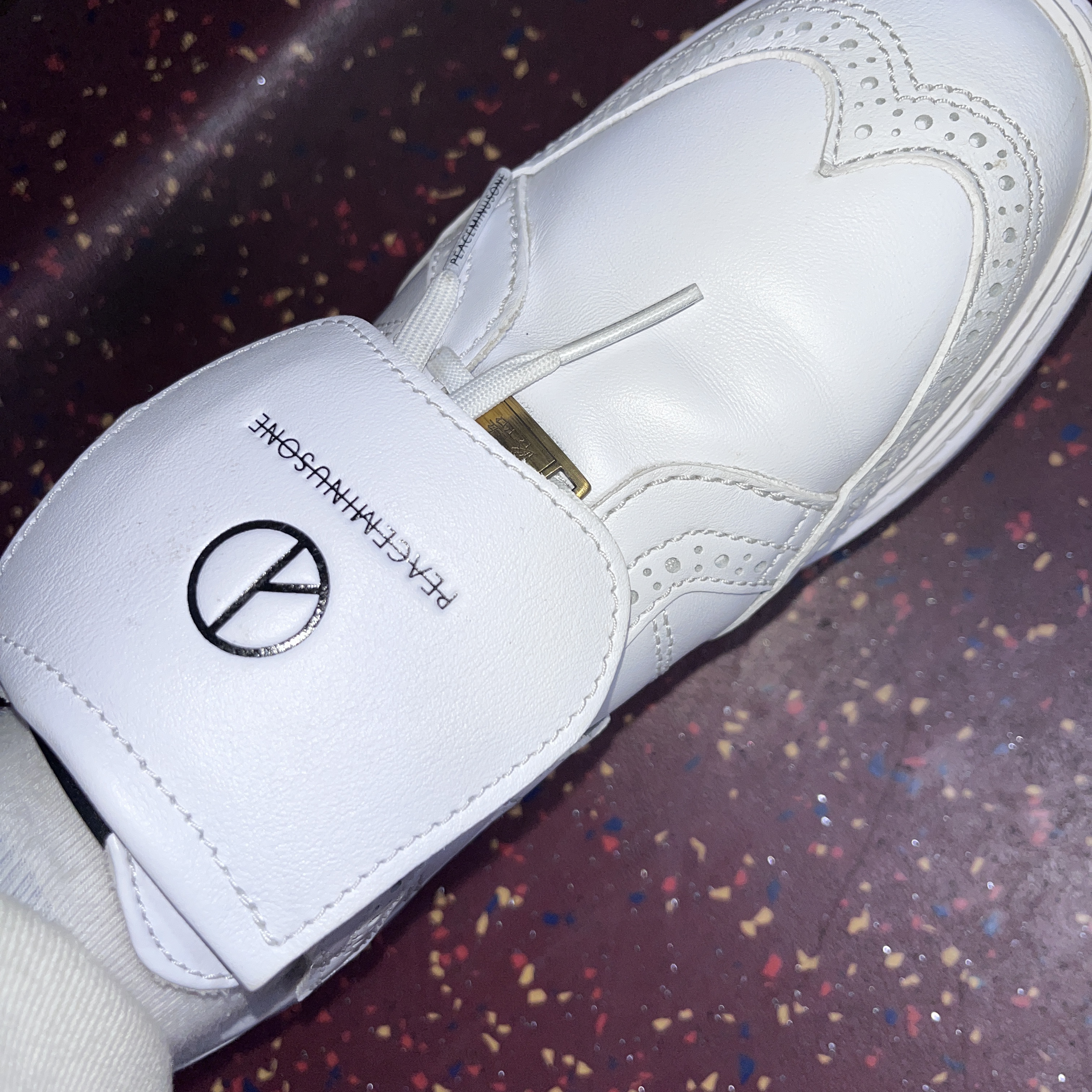 Nike x Peaceminusone Kwondo1 White 착용 스타일