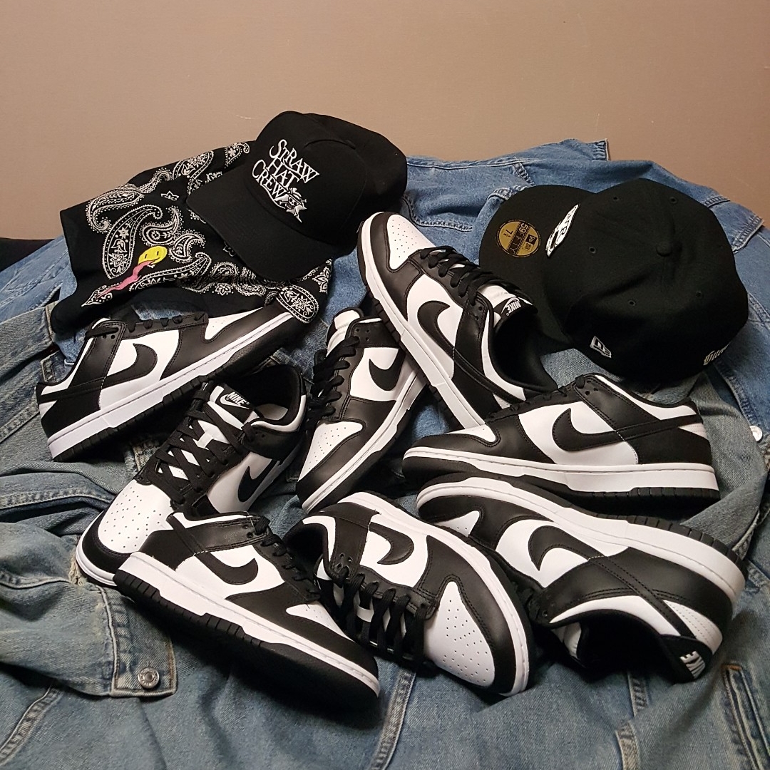 (W) Nike Dunk Low Black, (TD) Nike Dunk Low Black 착용 스타일 - 2