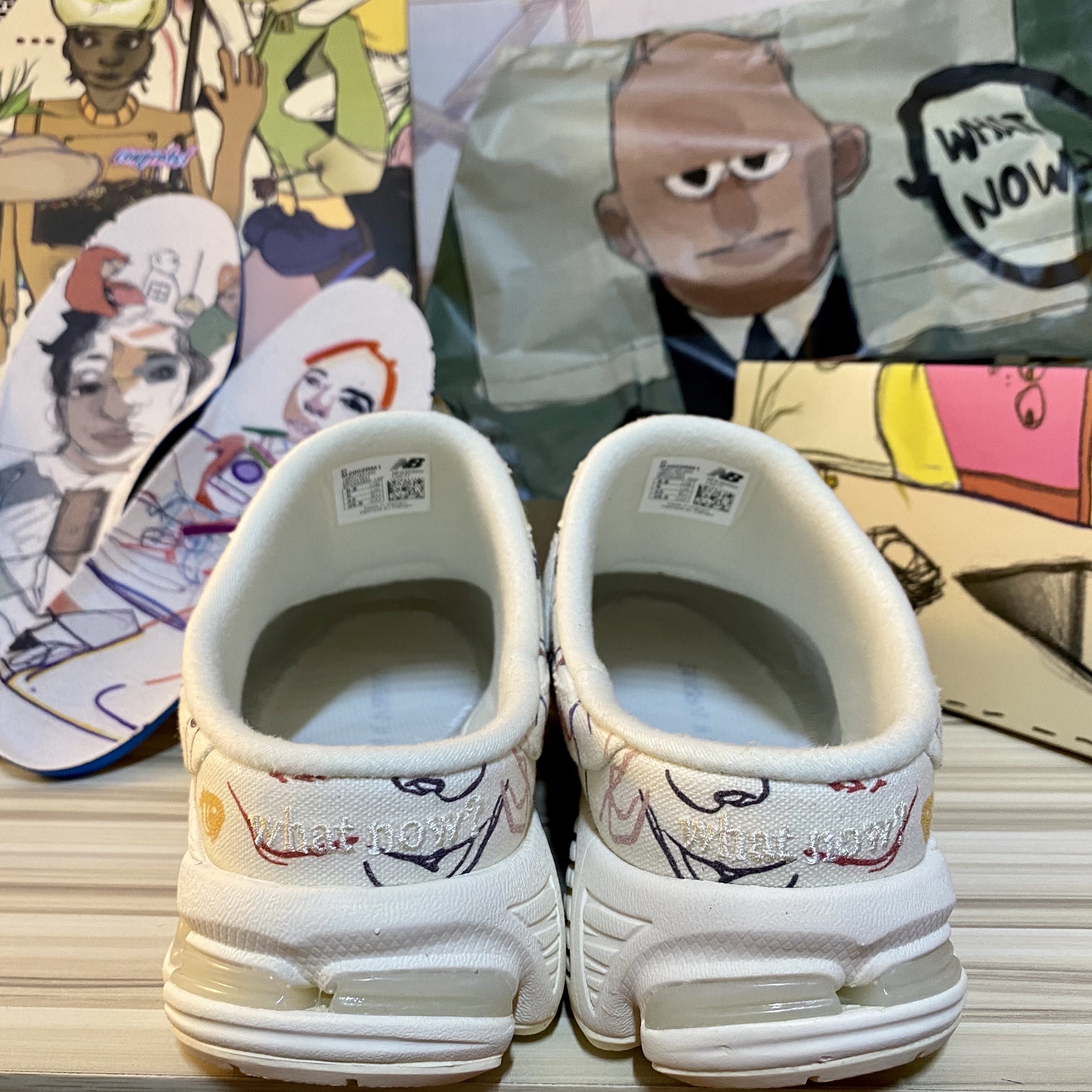 New Balance x Bryant Giles 2002R Mule What Now? 착용 스타일 - 2