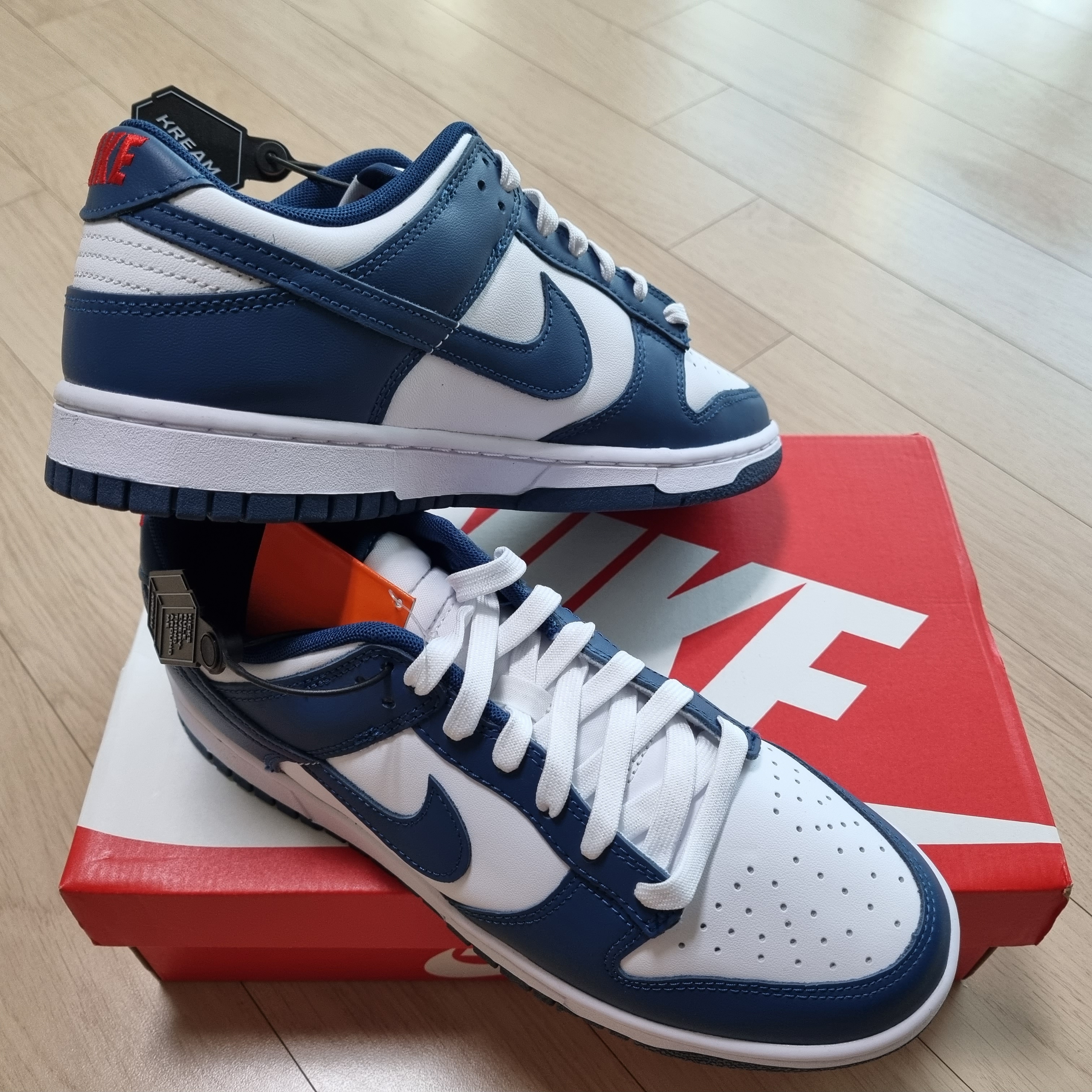 Nike Dunk Low Retro Valerian Blue 착용 스타일 - 1