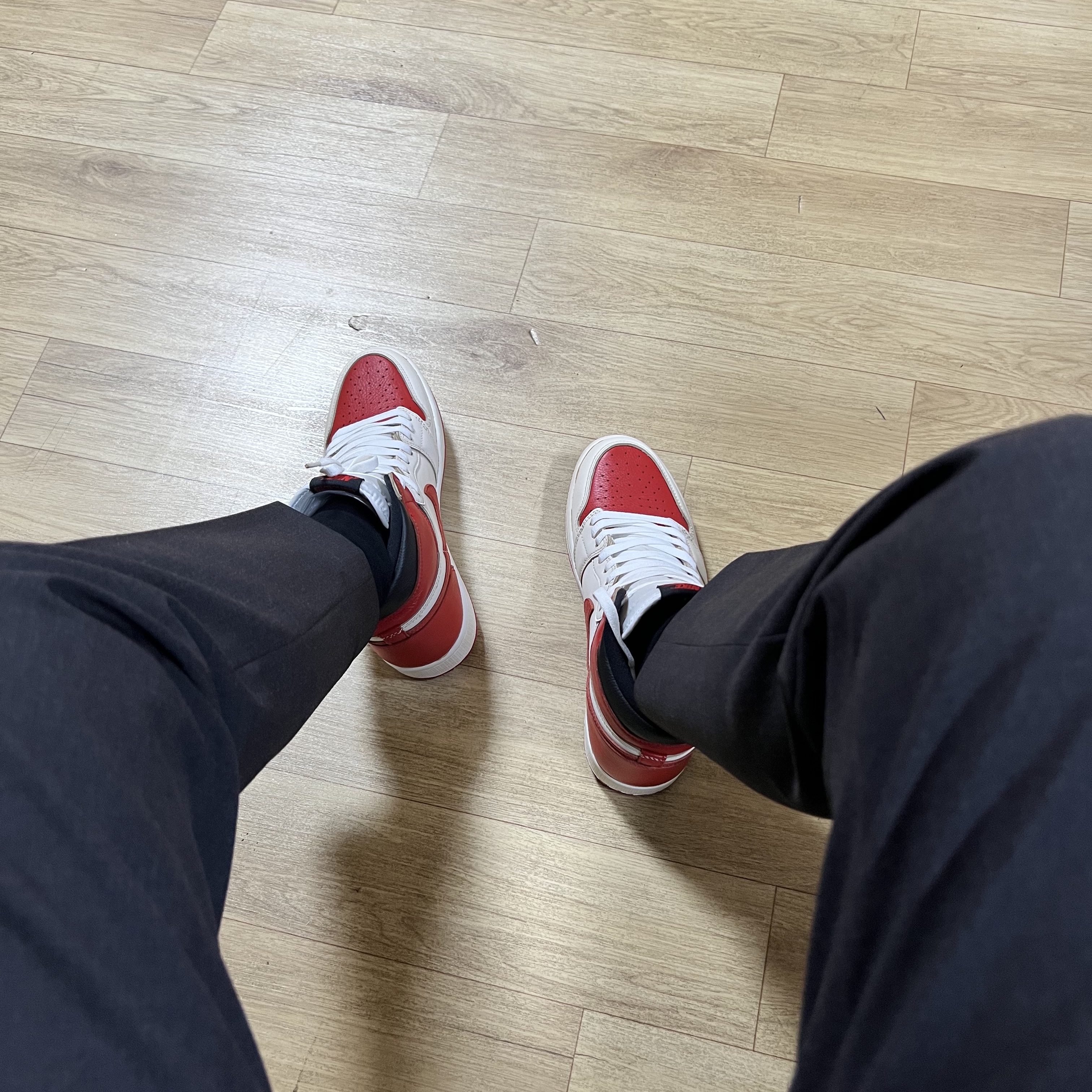 Jordan 1 Retro High OG Heritage 착용 스타일 - 1