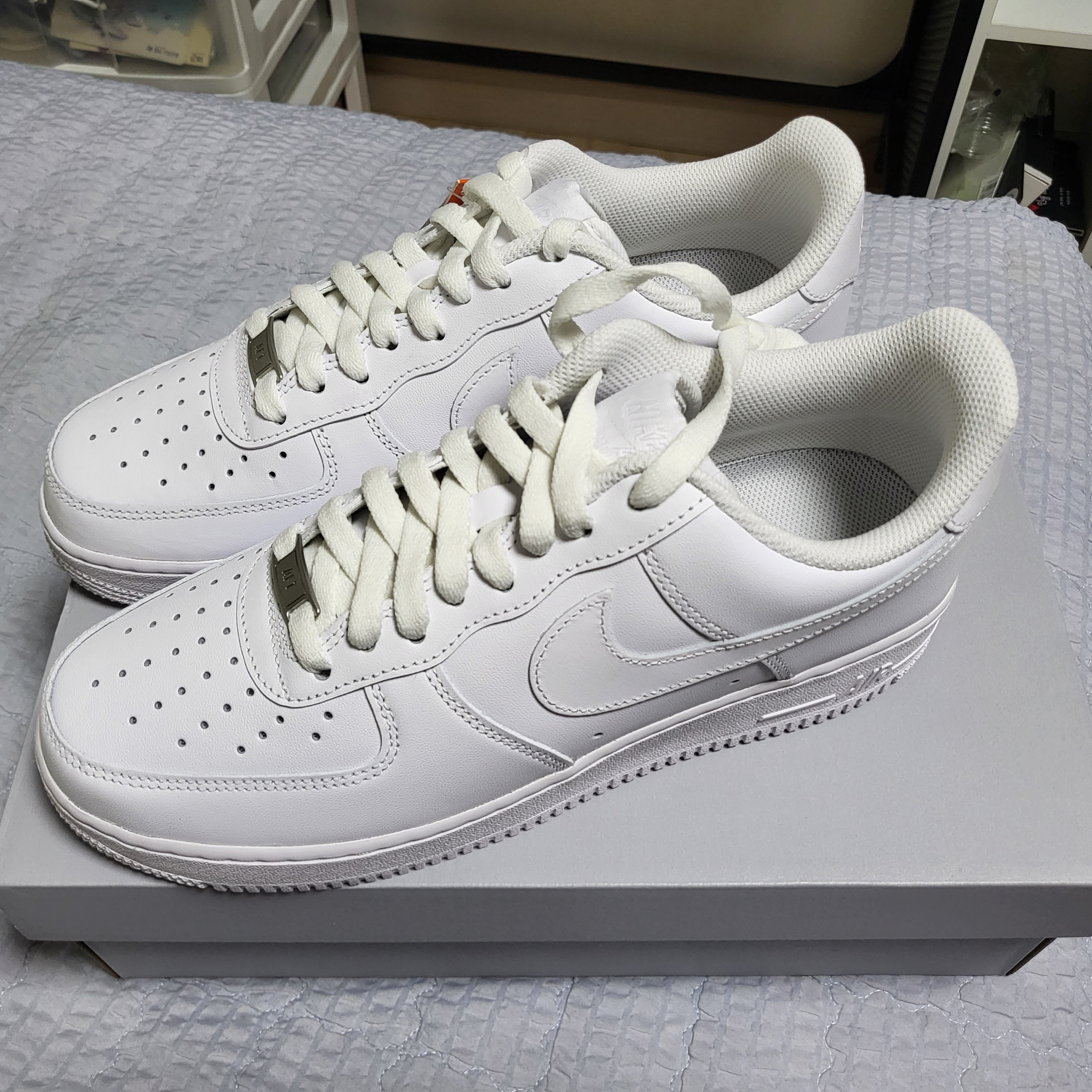 Nike Air Force 1 '07 Low White 착용 스타일