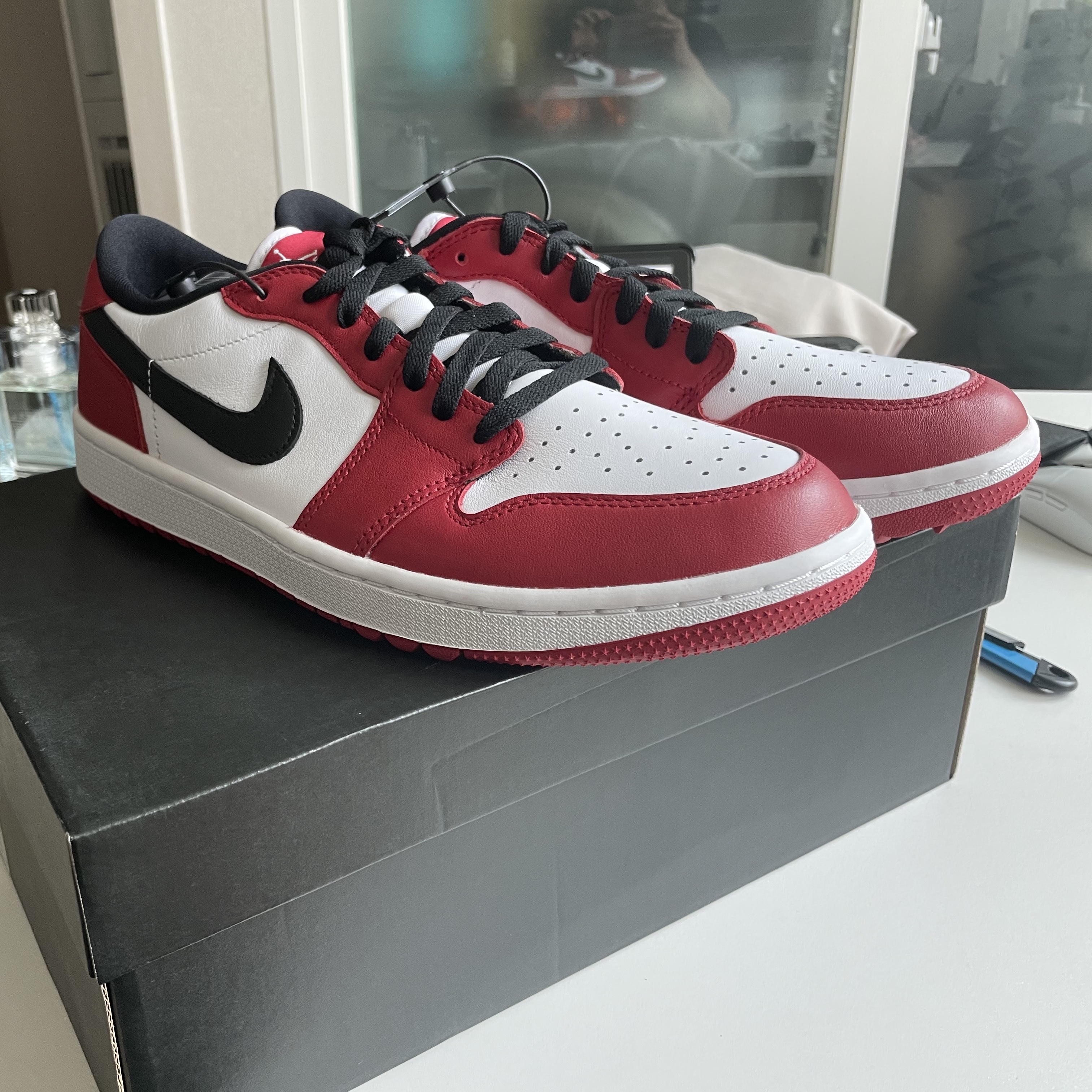 Jordan 1 Low Golf Chicago 착용 스타일