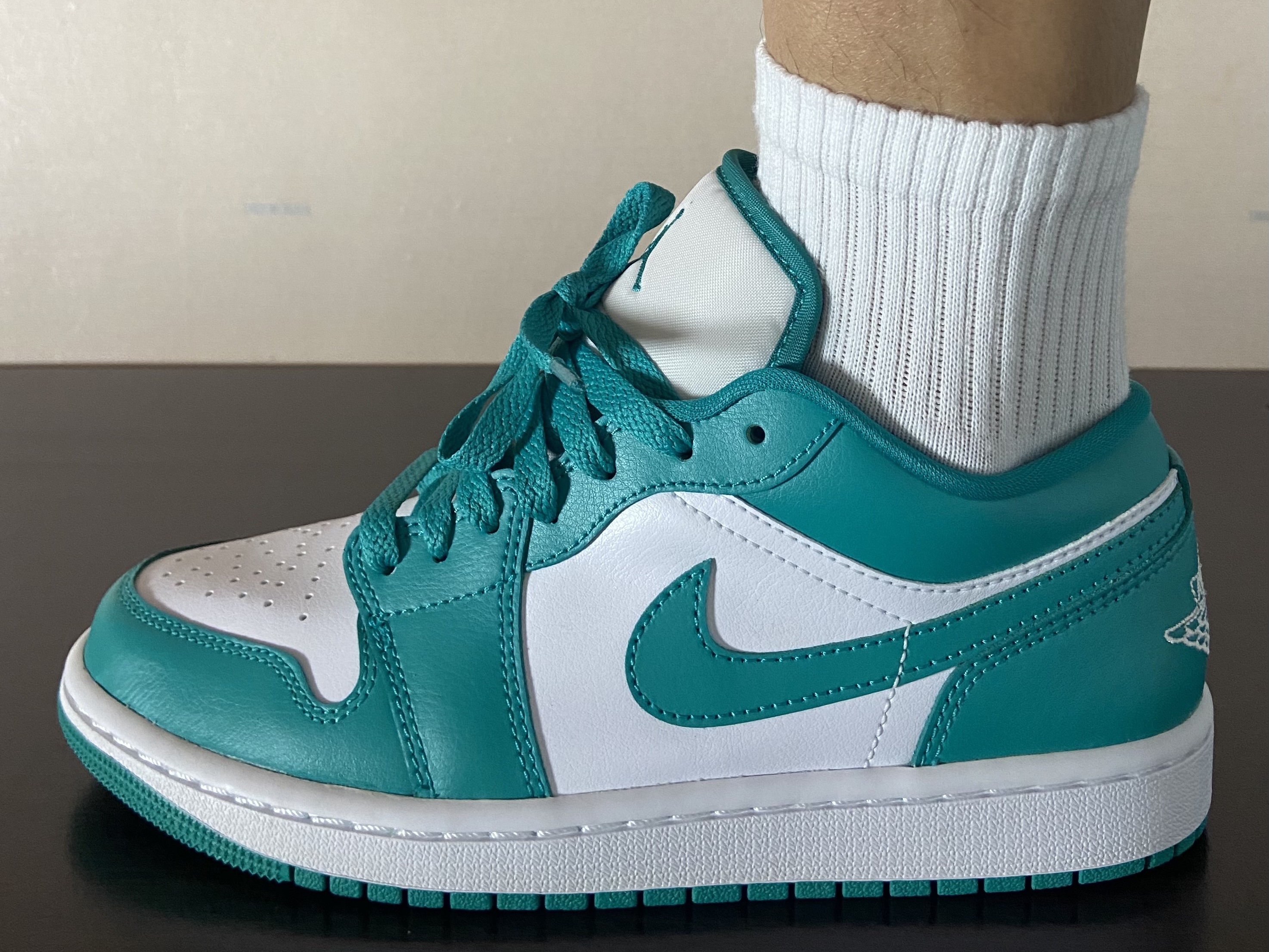 (W) Jordan 1 Low New Emerald 착용 스타일