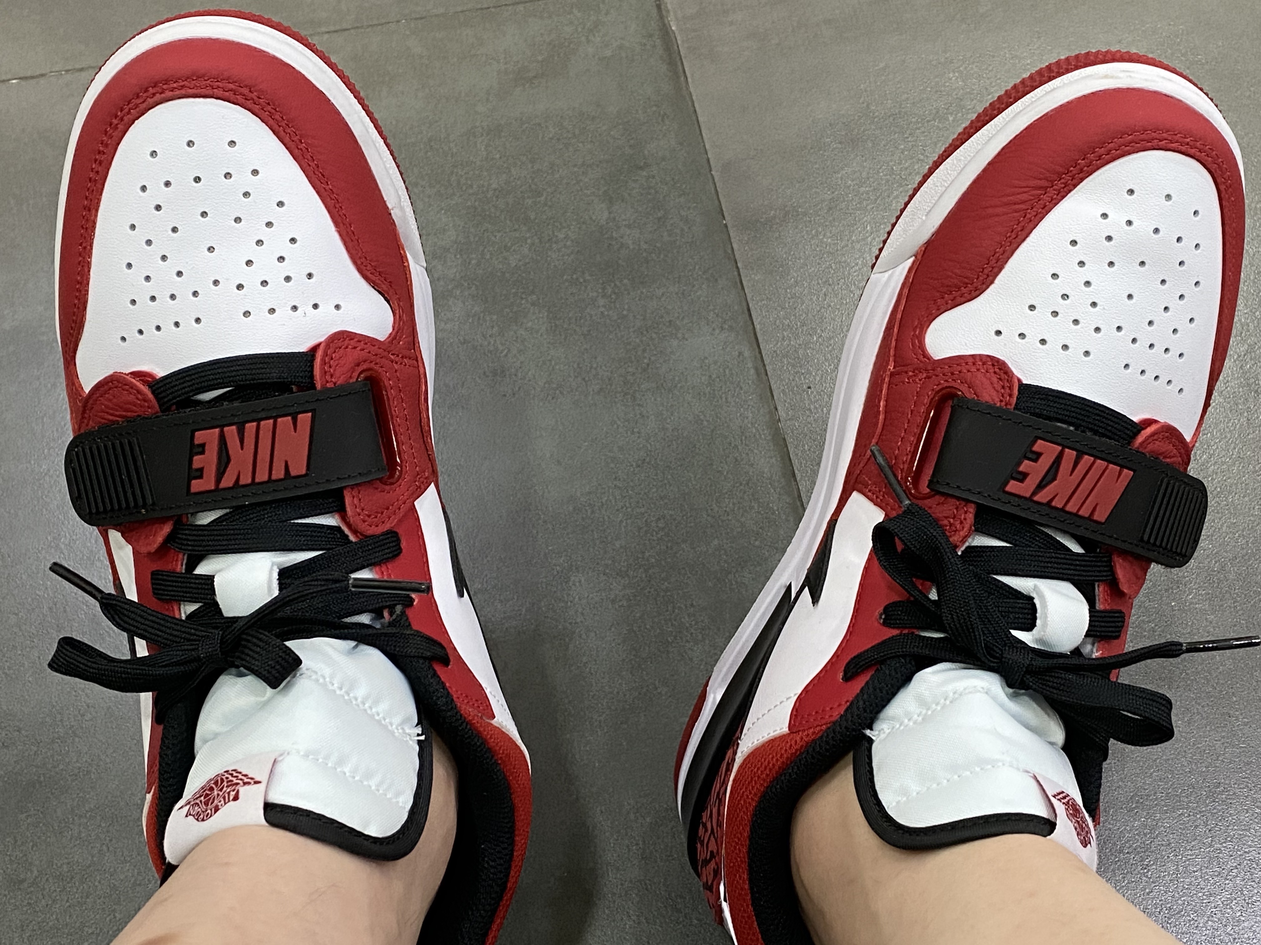 Jordan Legacy 312 Low Chicago 2022 착용 스타일
