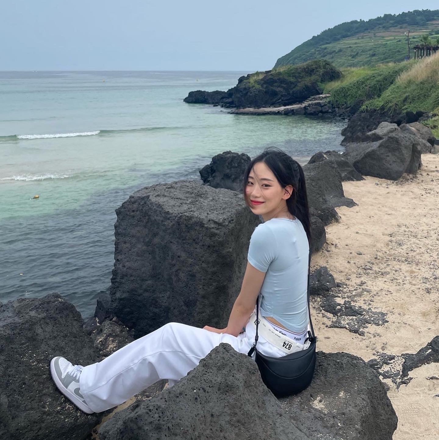 Palace x CK1 Woven Boxers Classic White Black (2 Pack), (W) Jordan 1 Low White Wolf Grey 착용 스타일