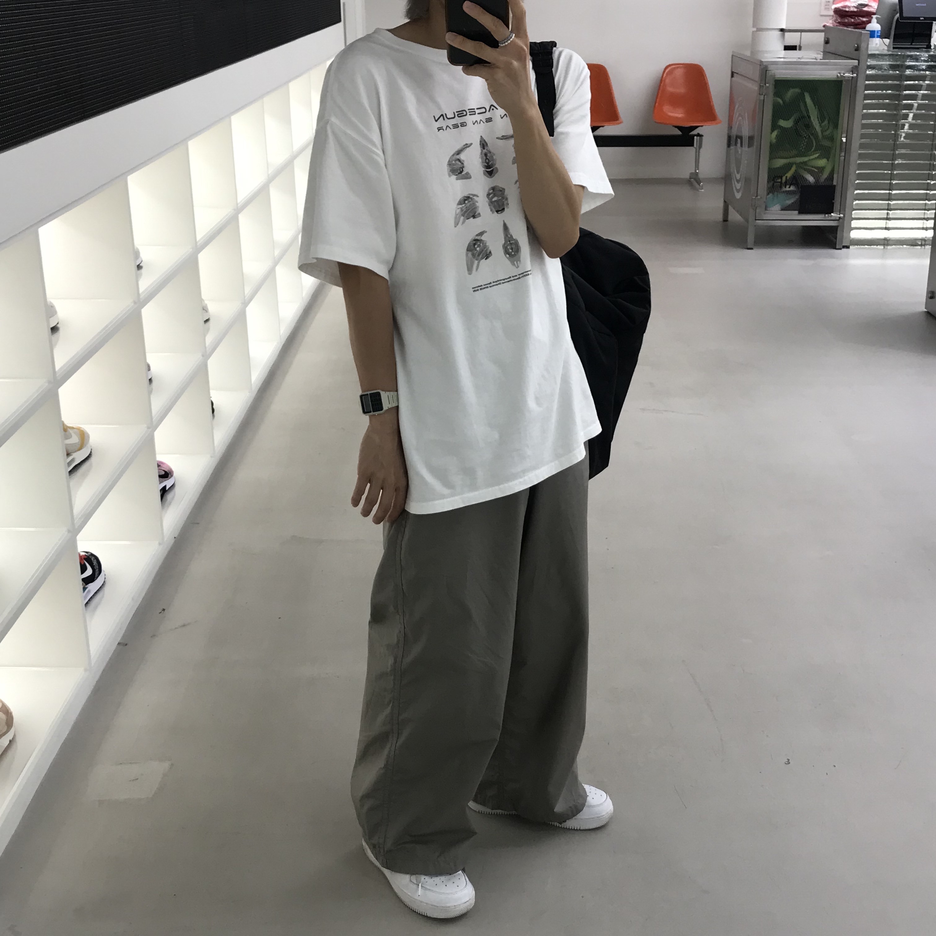 Nike Air Force 1 '07 Low White 착용 스타일