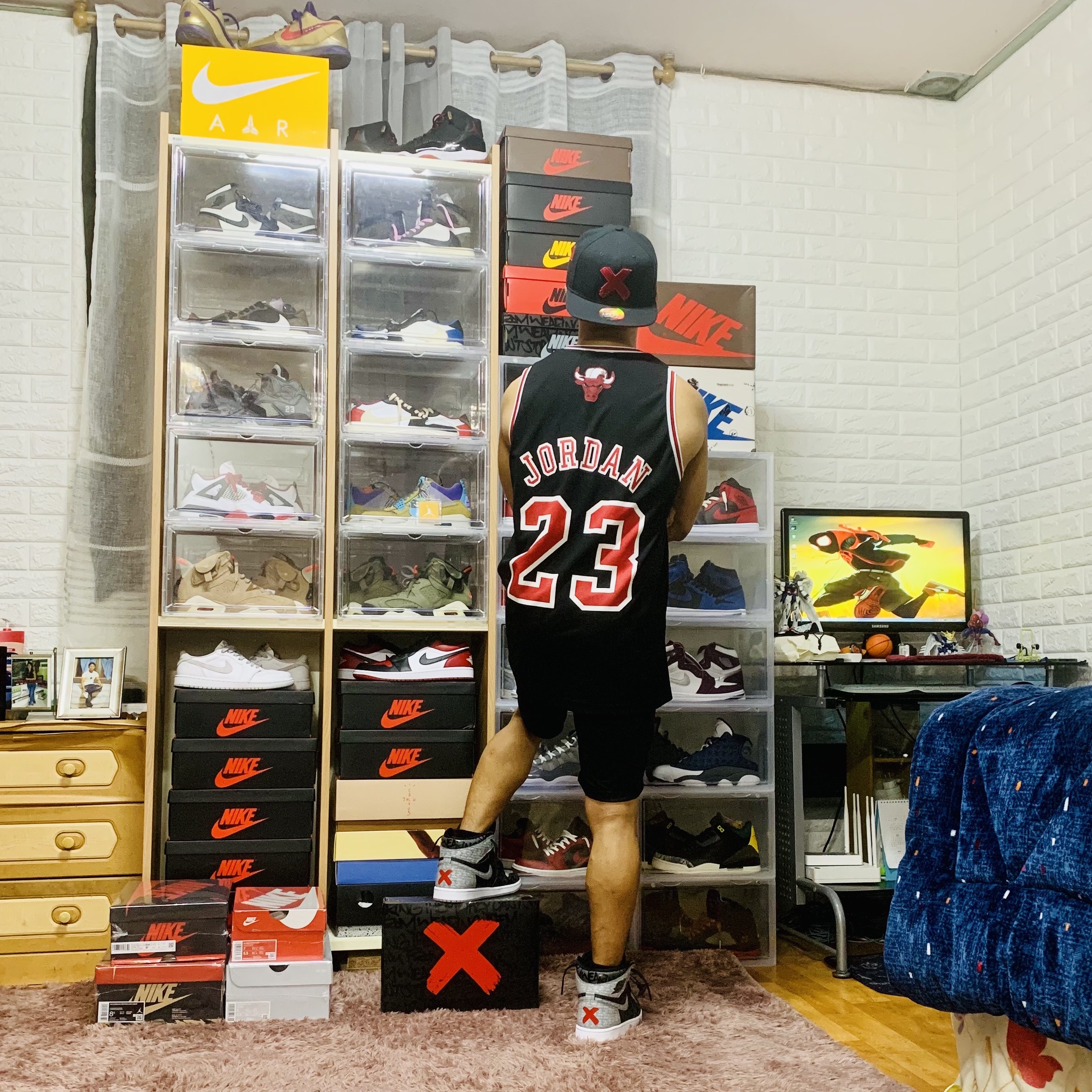 Jordan 1 Retro High OG Rebellionaire 착용 스타일 - 1