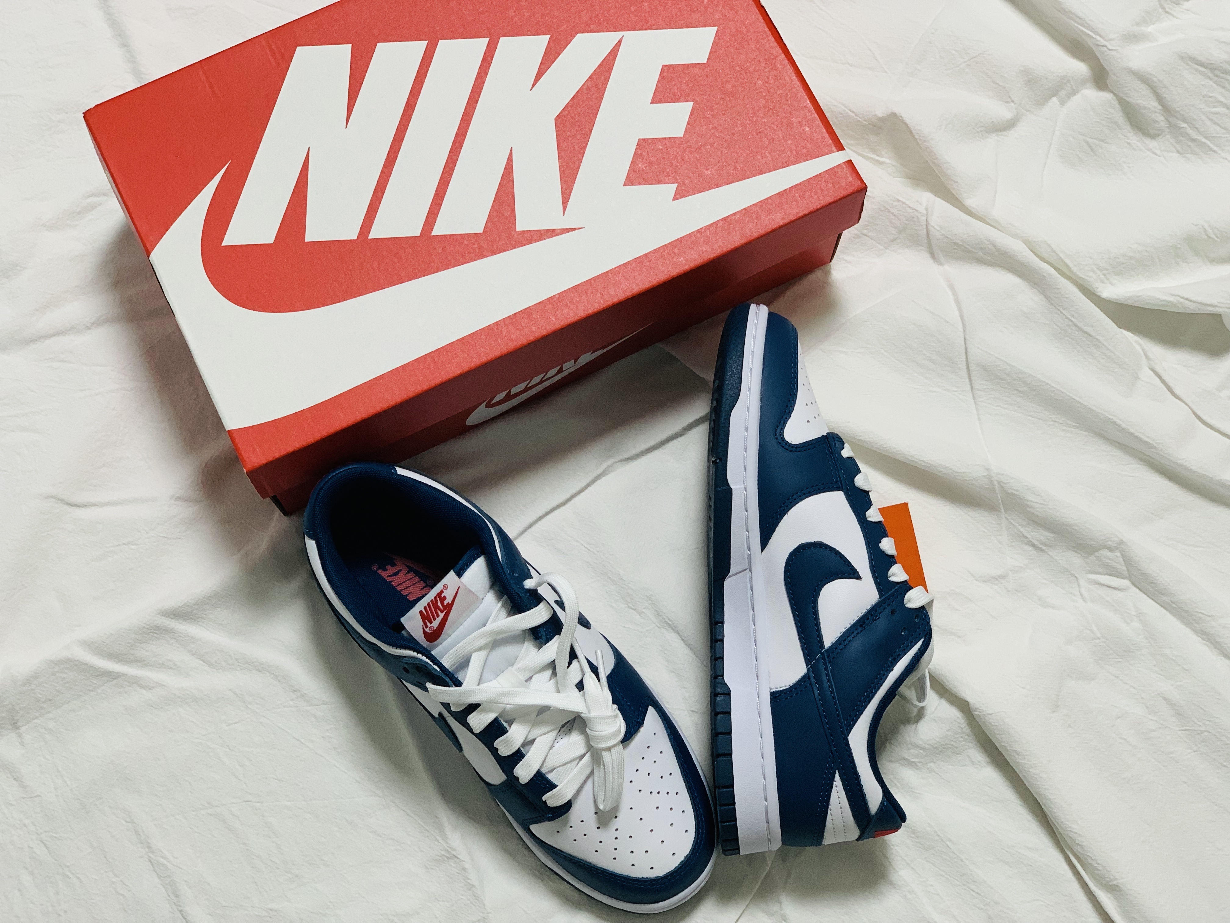 Nike Dunk Low Retro Valerian Blue 착용 스타일 - 3